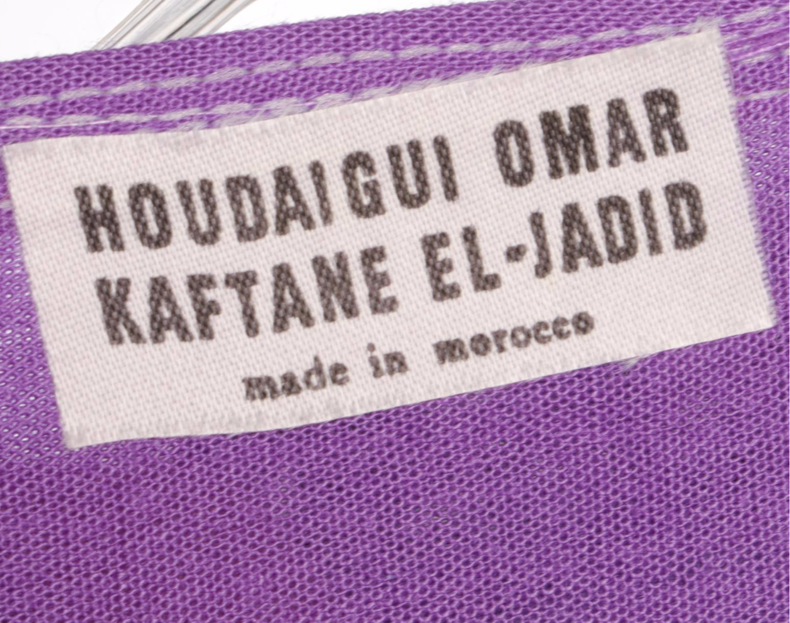 Amman Marriott Hotel Thai and Houdaigui Omar Moroccan Cotton Caftans