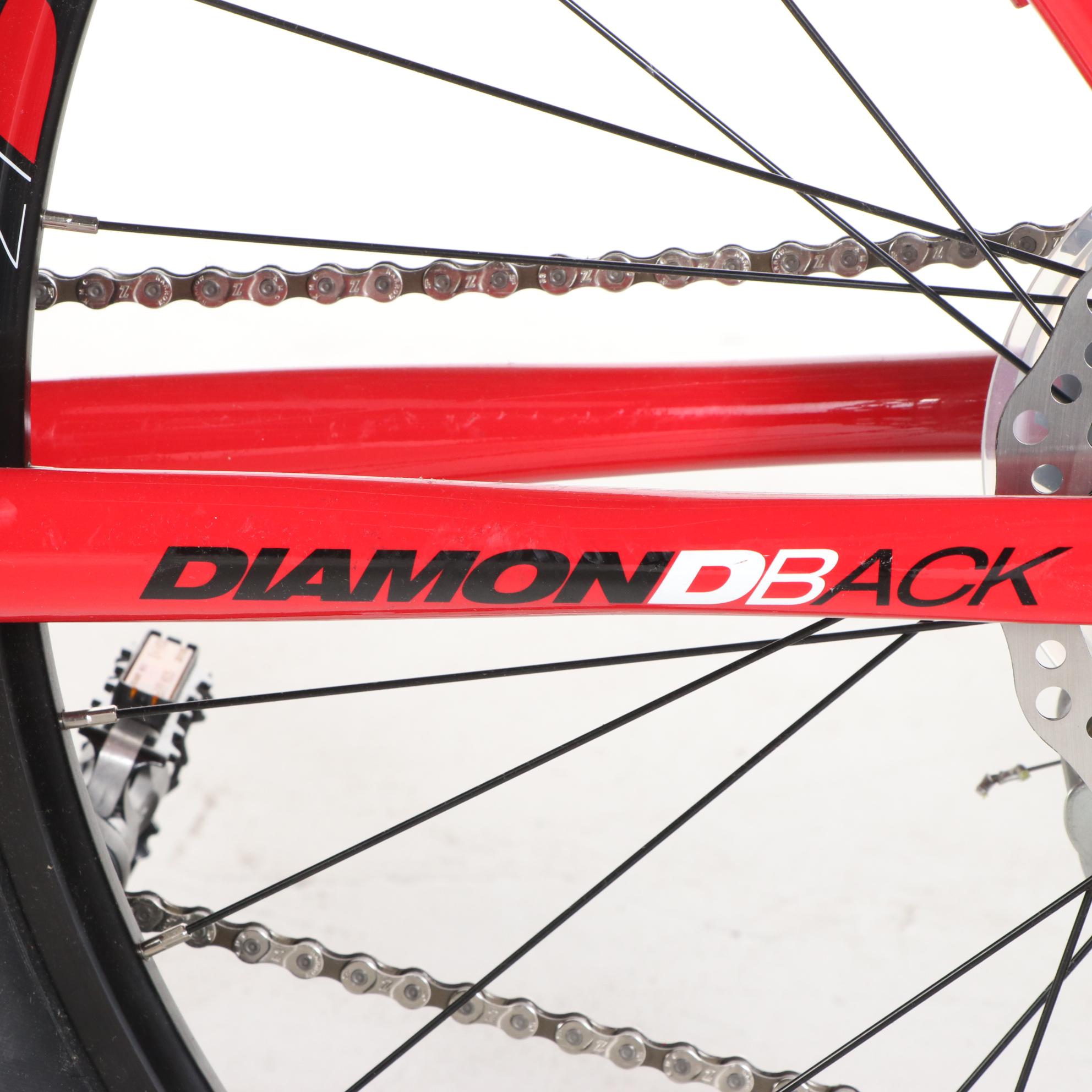 Diamondback Overdrive Mens Large Aluminum Frame 21 Speed Mountain Bike