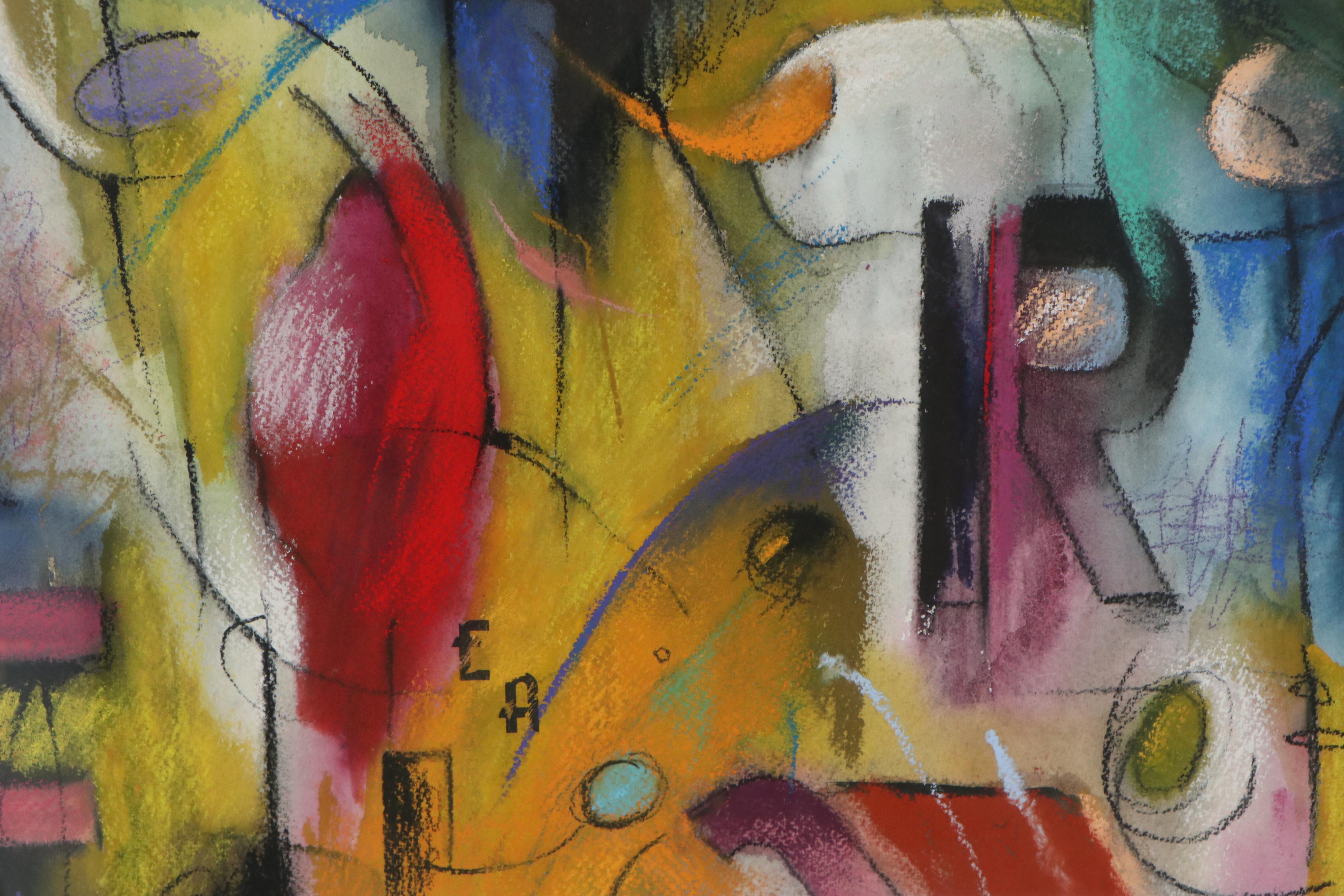 Paula Wiggins Pastel Drawing "Reach"