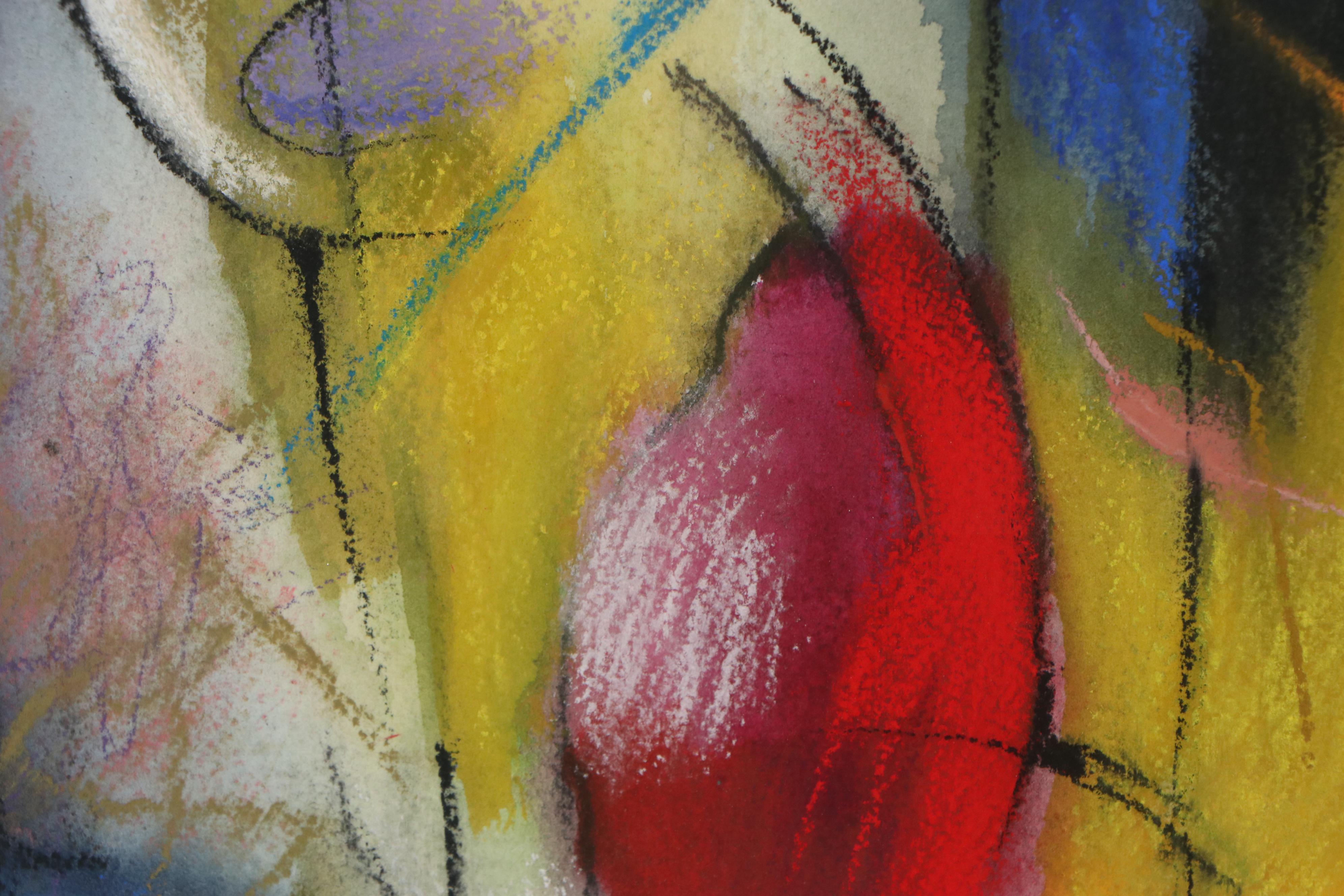 Paula Wiggins Pastel Drawing "Reach"