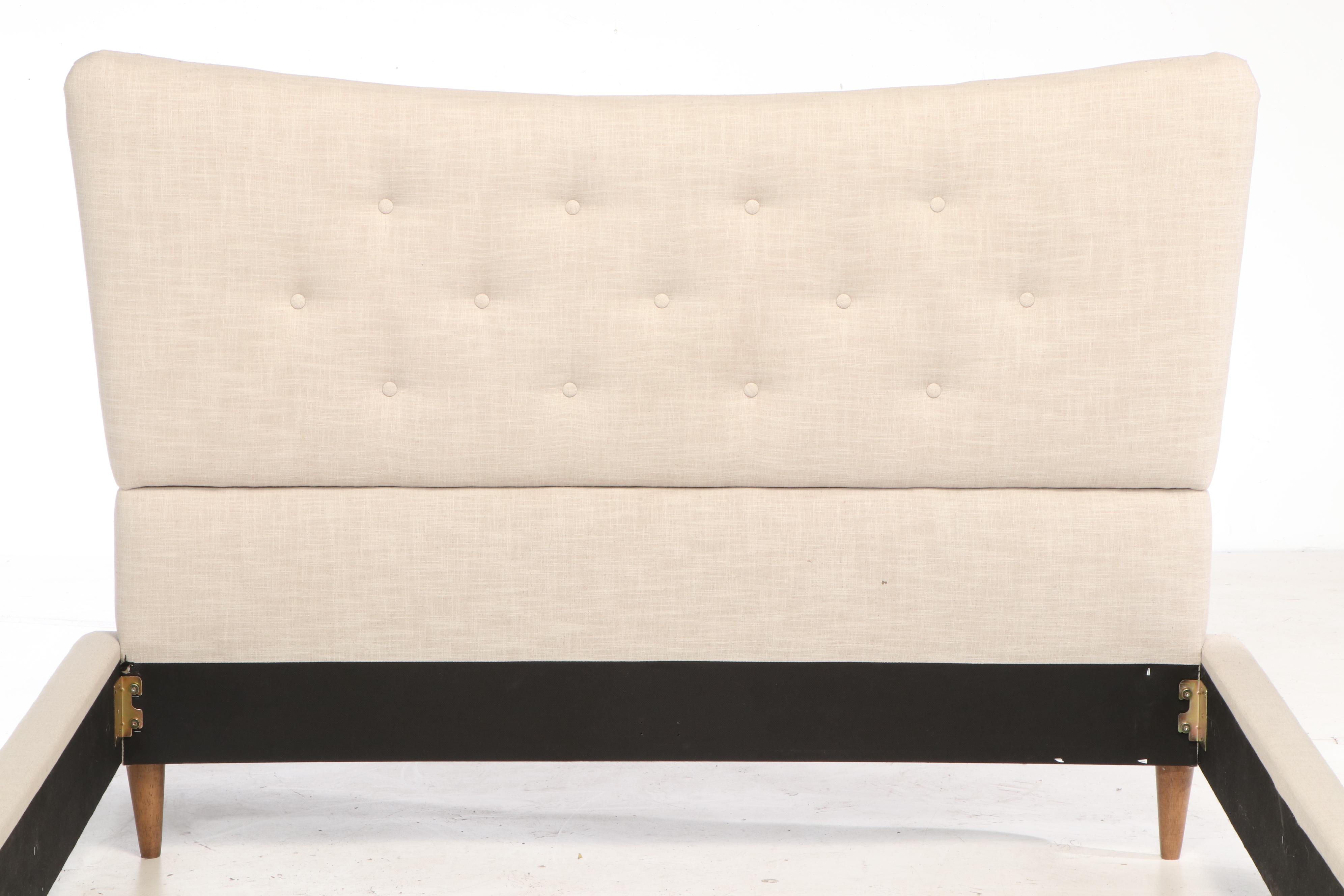 Contemporary Upholstered Queen Sized Bed Frame