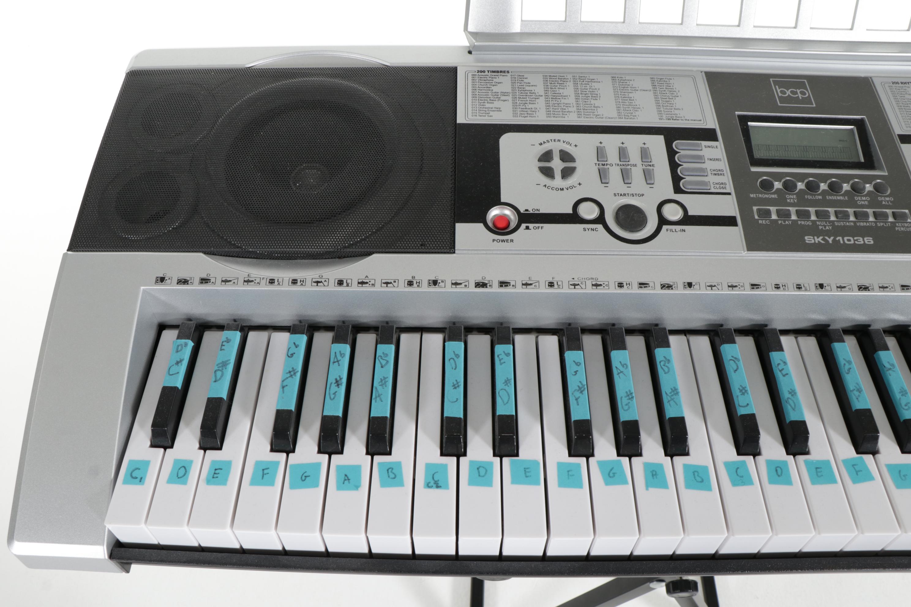 BCP "Sky 1036" Electric Keyboard