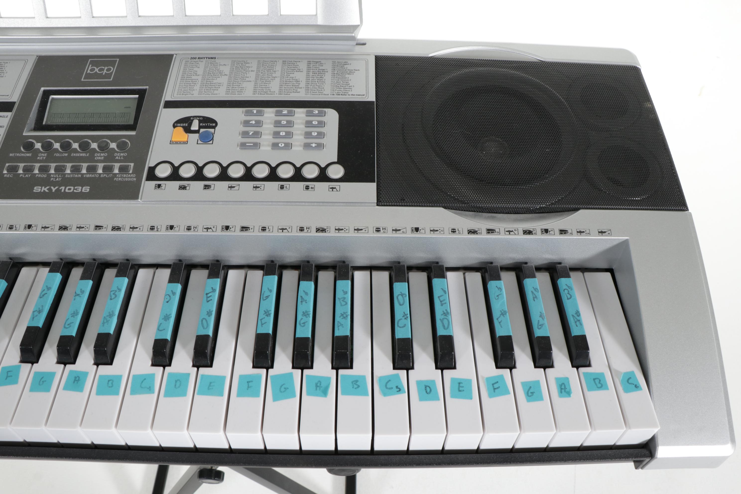 BCP "Sky 1036" Electric Keyboard