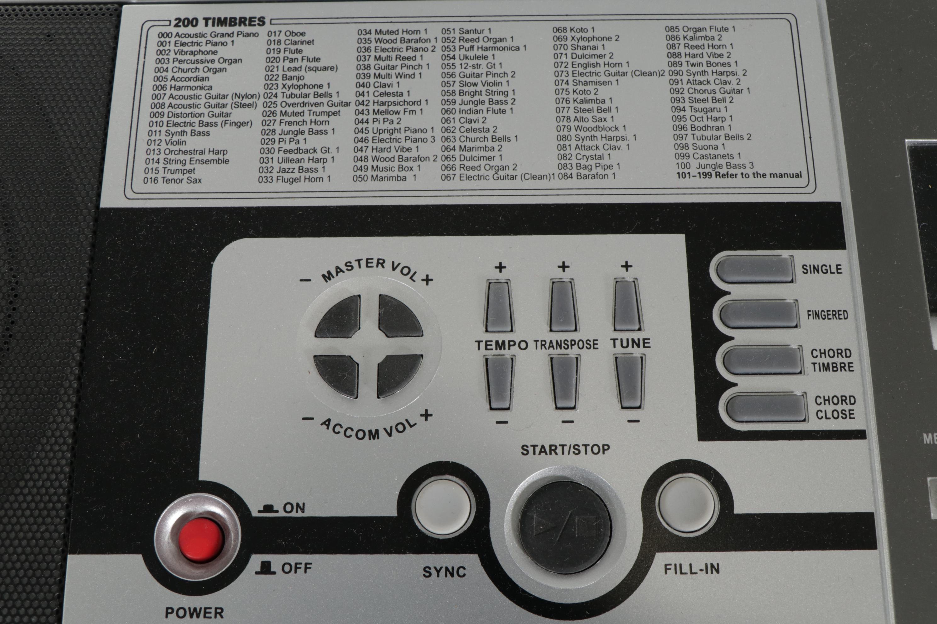 BCP "Sky 1036" Electric Keyboard