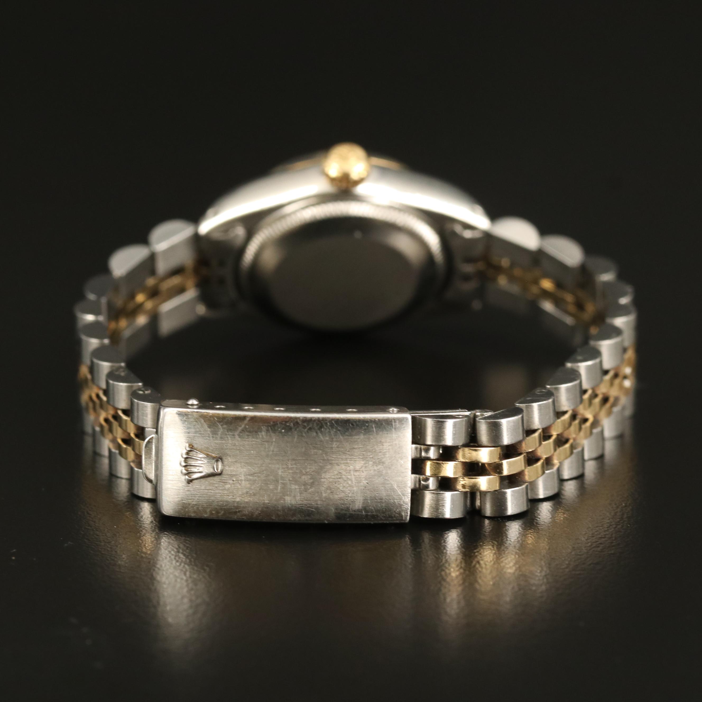 1972 Rolex Date 18K Gold and Stainless Steel Automatic Watch