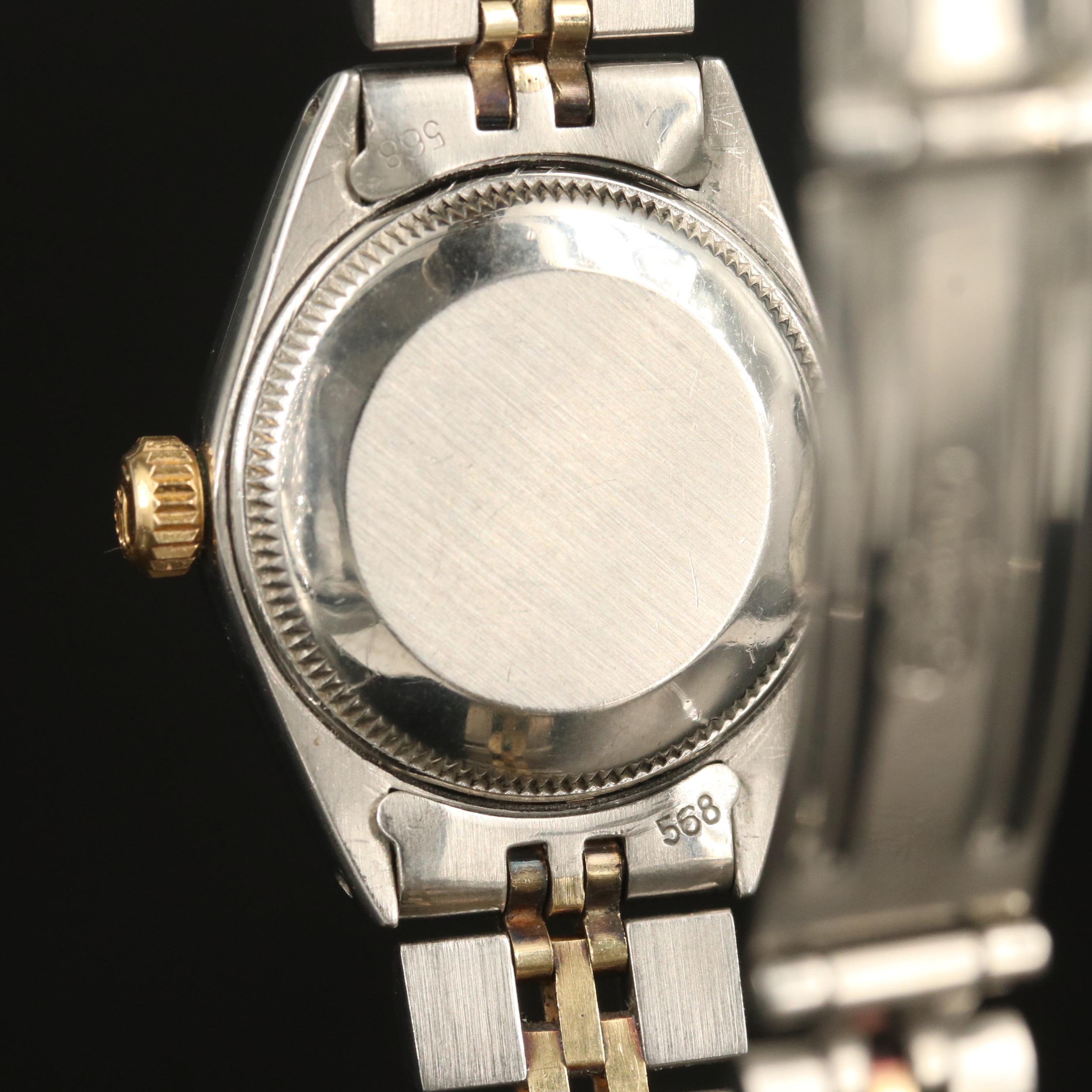 1972 Rolex Date 18K Gold and Stainless Steel Automatic Watch