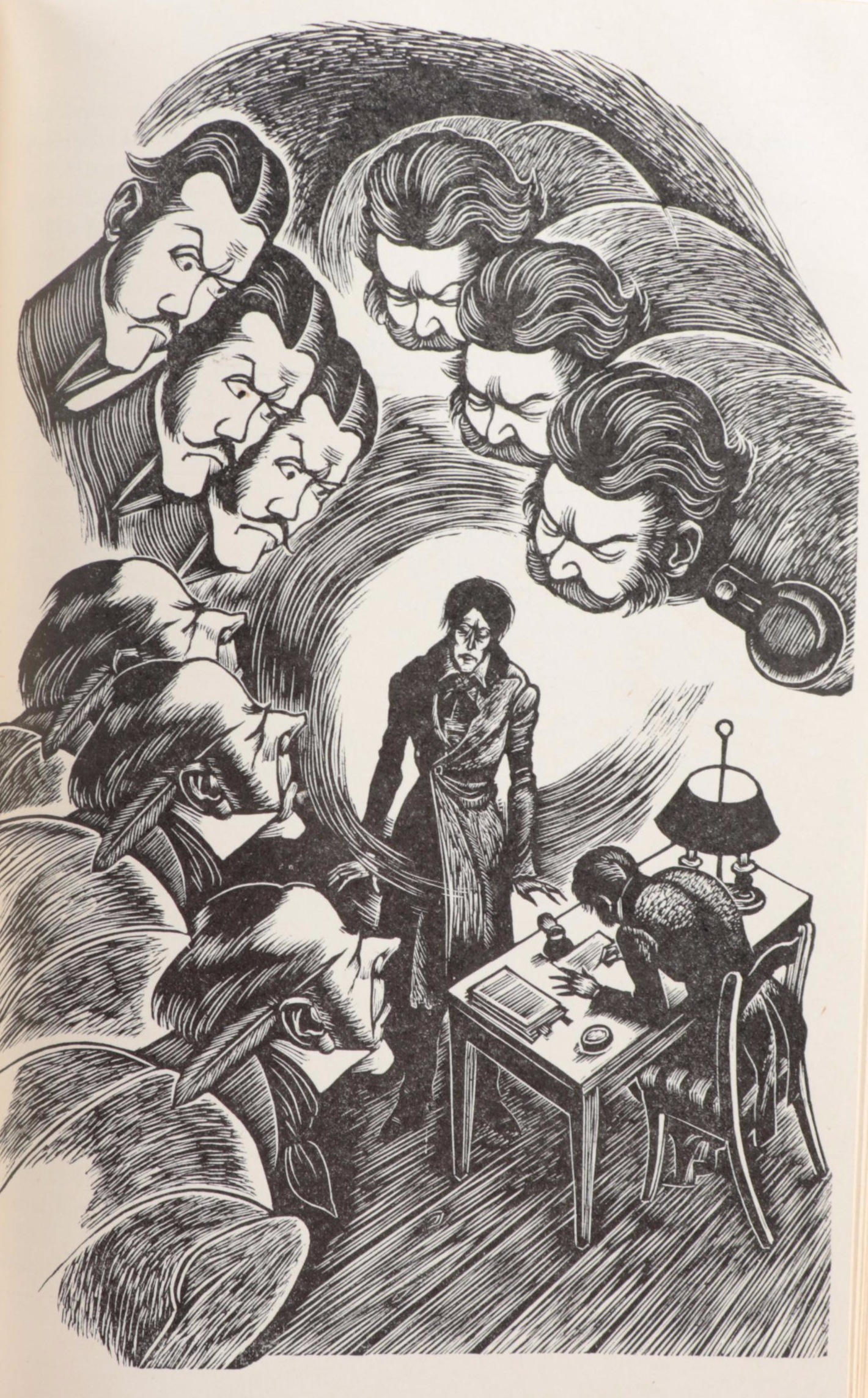 Fritz Eichenberg Illustrated "Crime and Punishment" by Fyodor Dostoevsky, 1938