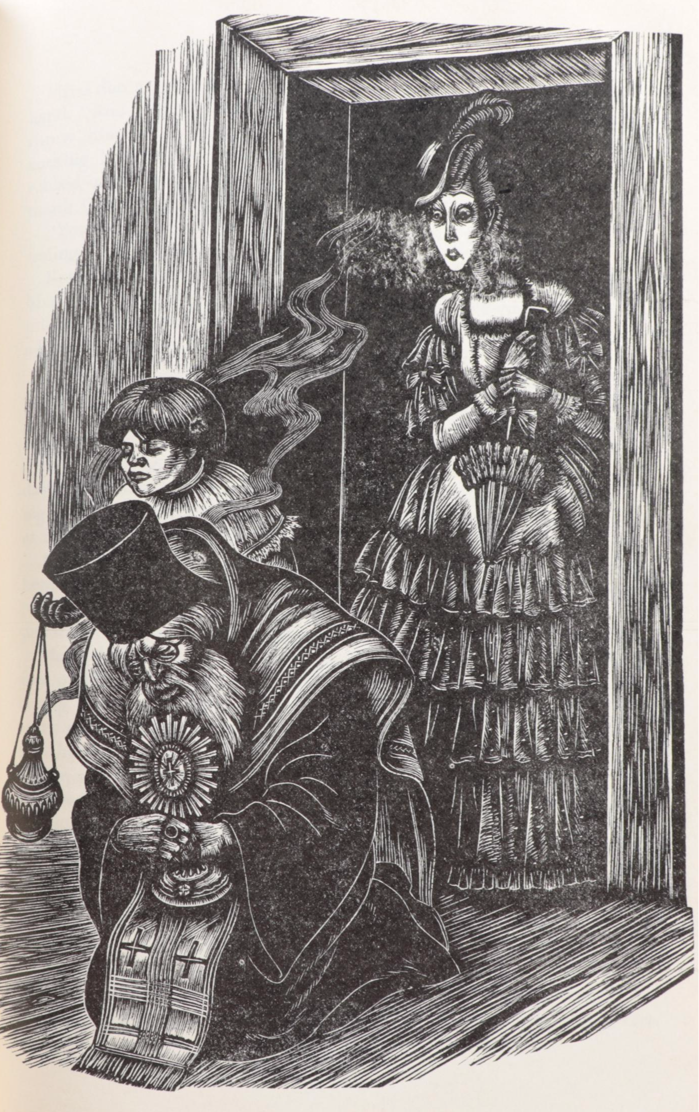 Fritz Eichenberg Illustrated "Crime and Punishment" by Fyodor Dostoevsky, 1938