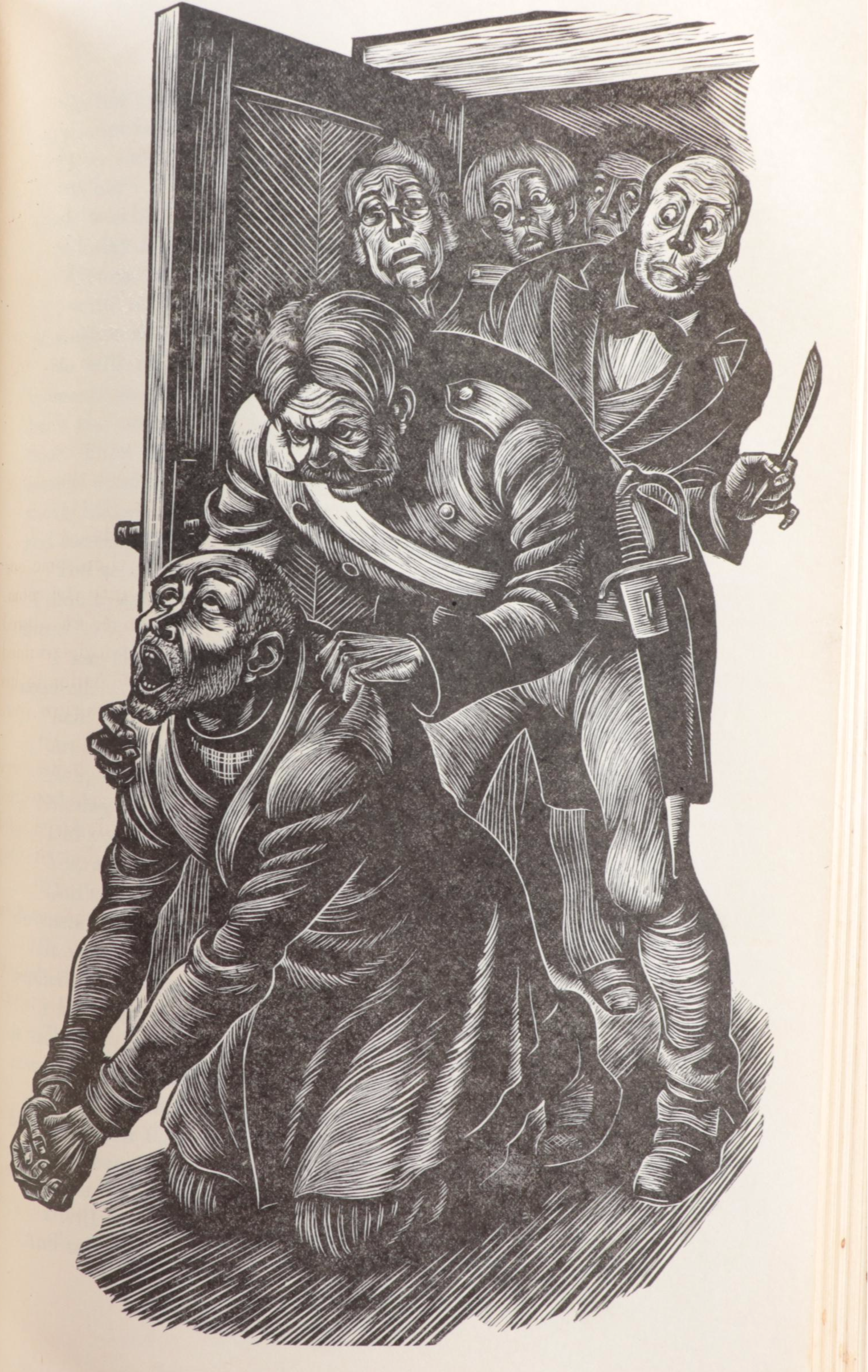 Fritz Eichenberg Illustrated "Crime and Punishment" by Fyodor Dostoevsky, 1938