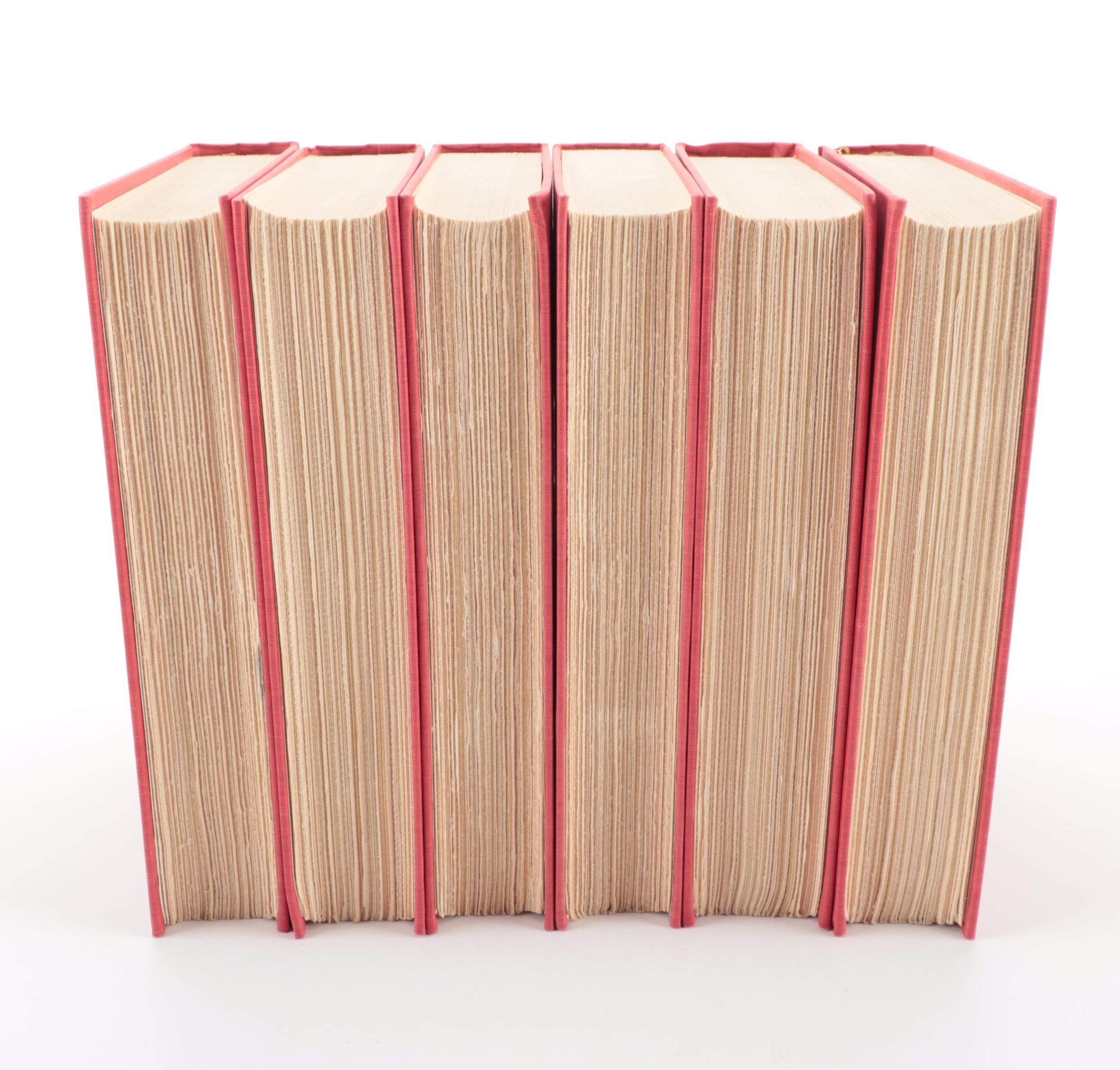 Complete "The Second World War" Six-Volume Set by Winston Churchill