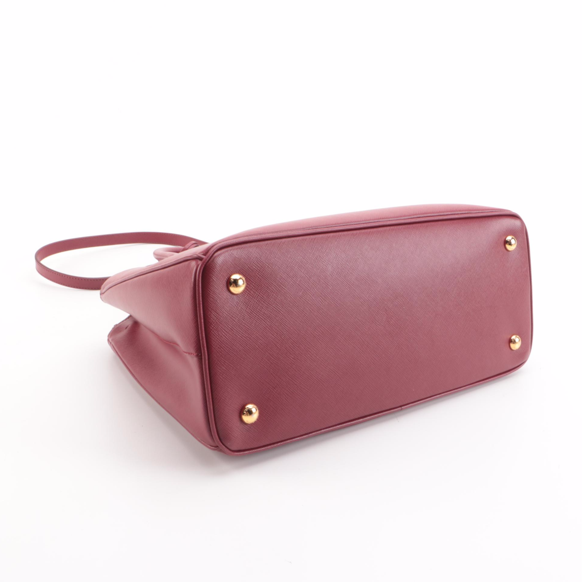 Prada Gardener's Two-Way Tote in Cerise Saffiano Leather