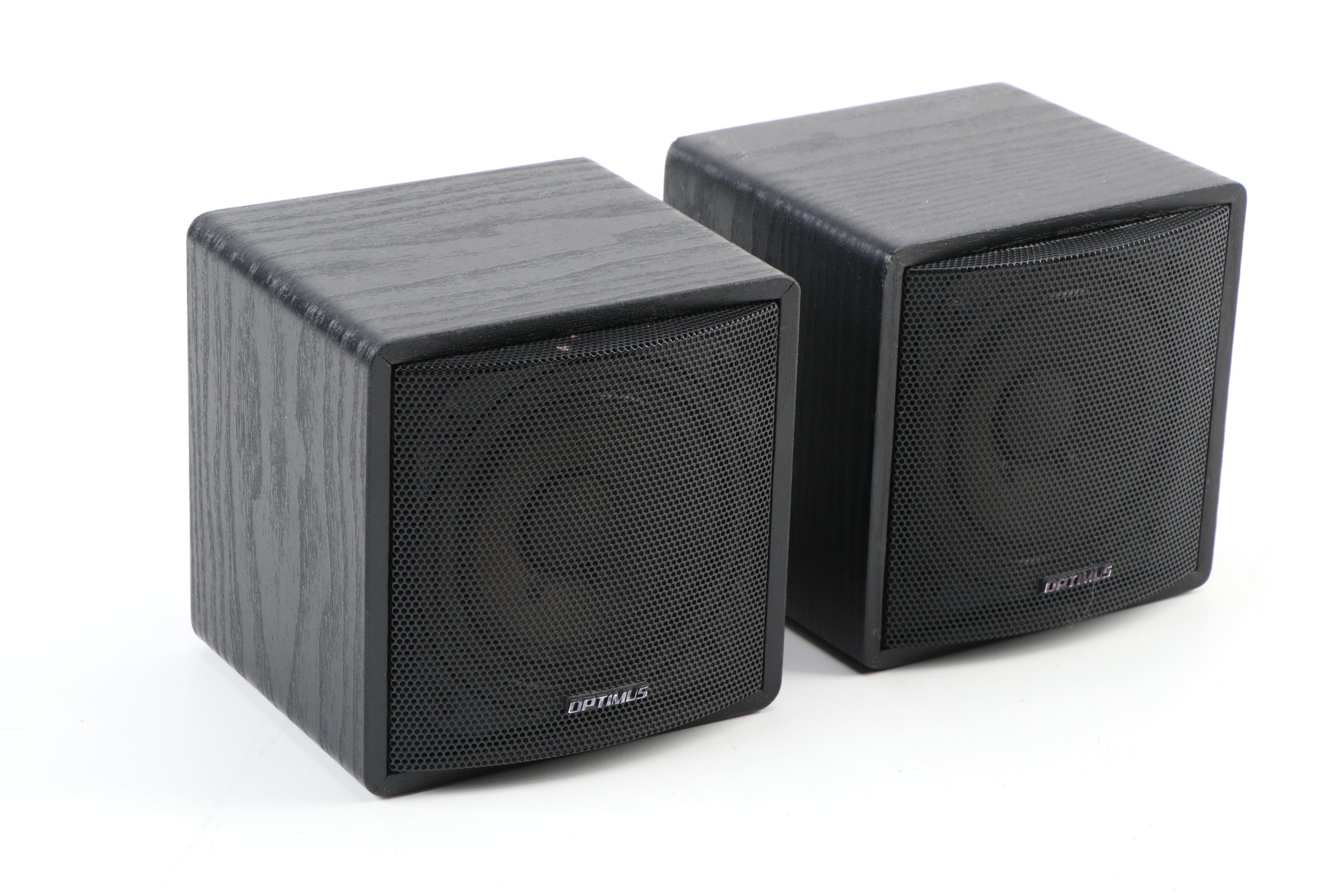 Optimus XTS 40 and Teac Model No. LS-600 3-Way Speaker System