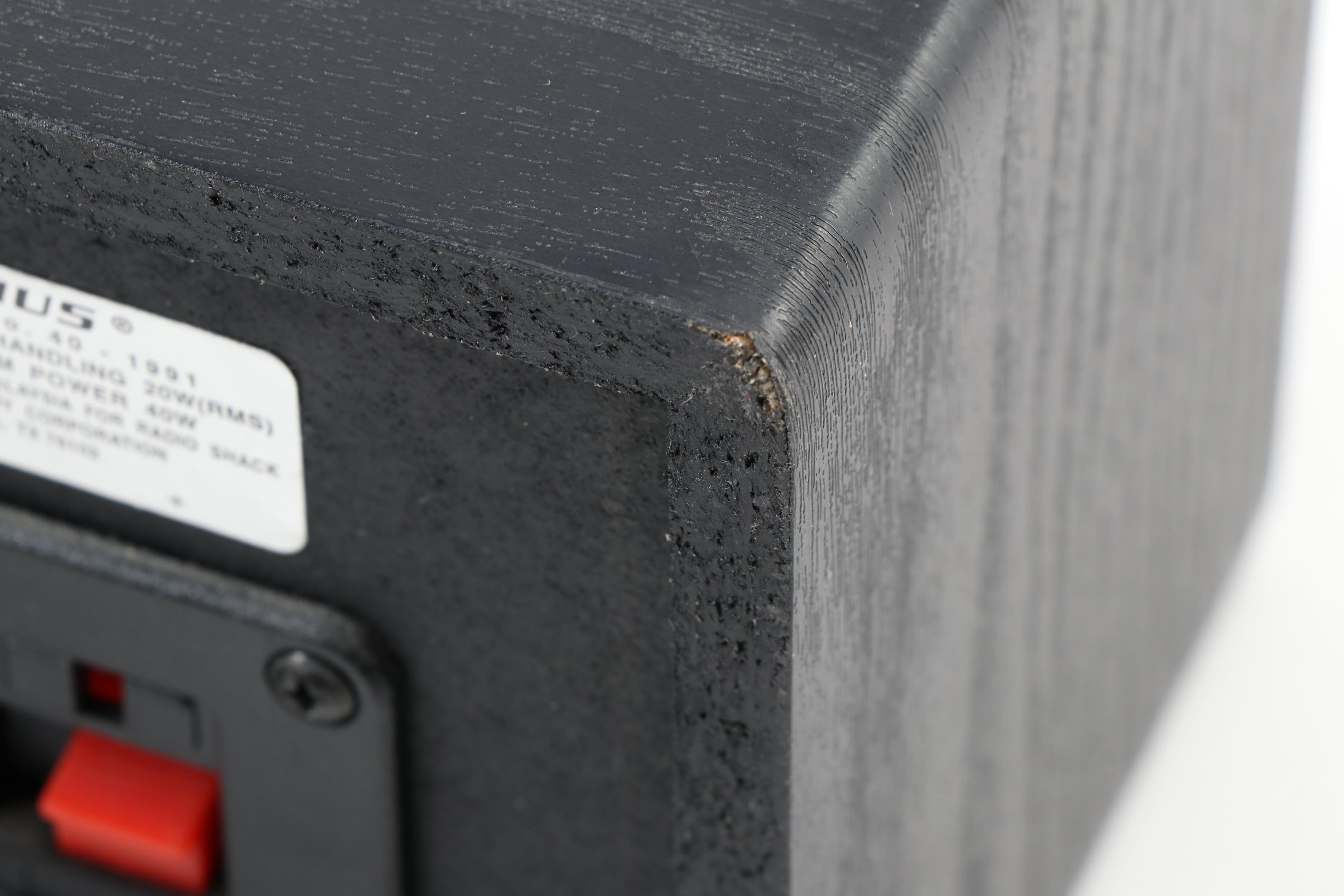 Optimus XTS 40 and Teac Model No. LS-600 3-Way Speaker System