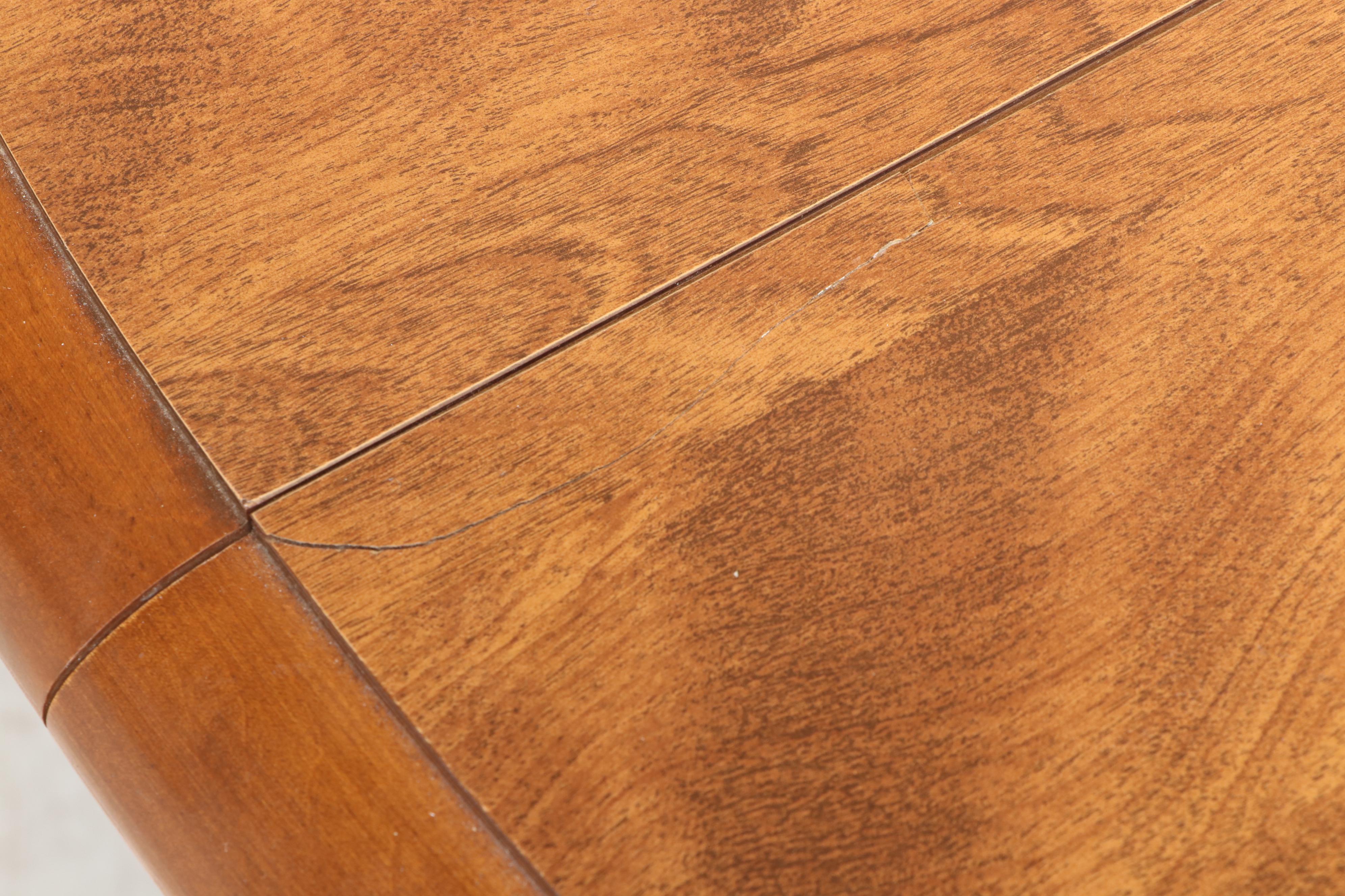 Seven-Piece Ethan Allen Maple Dining Set, Late 20th Century