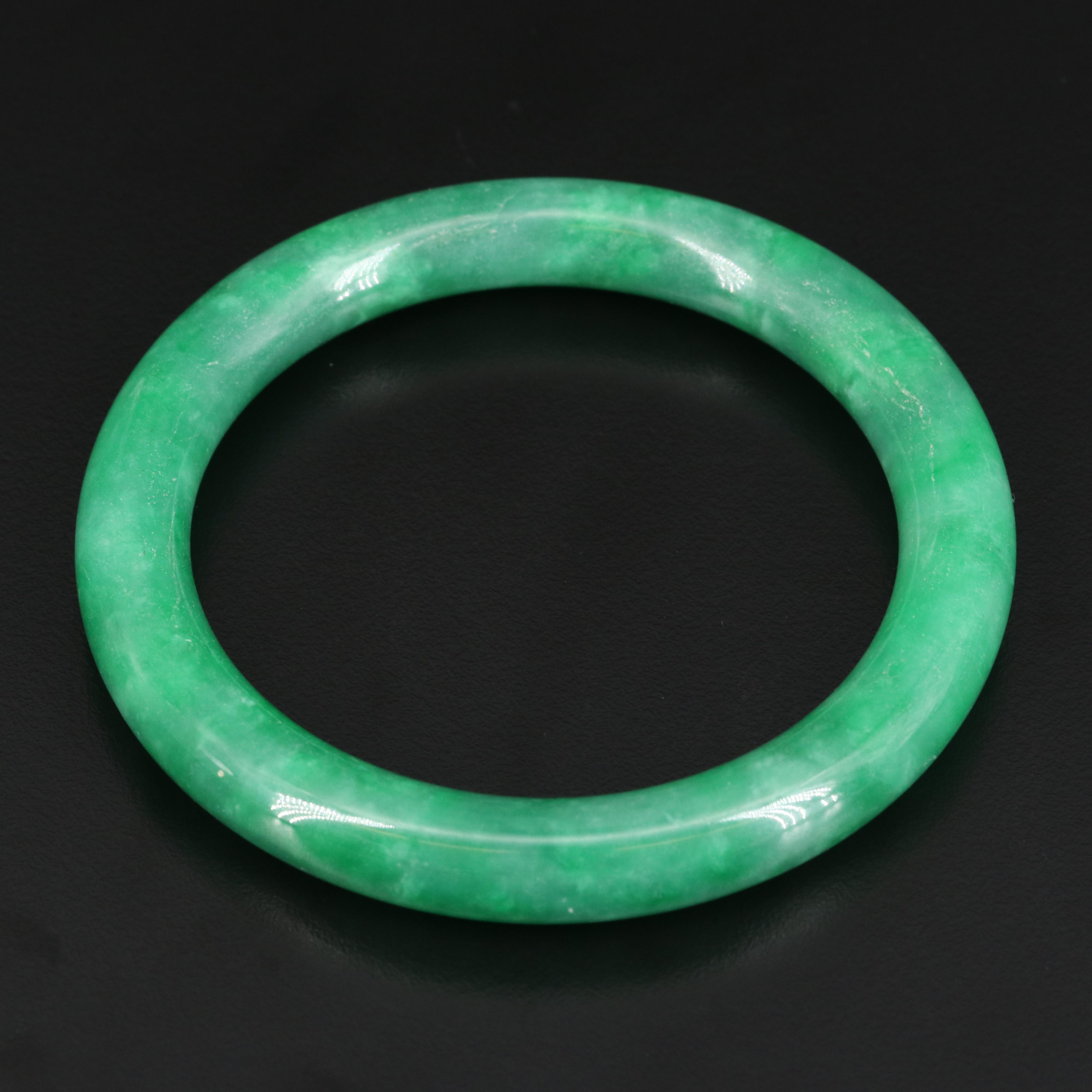Jadeite Hololith Bangle