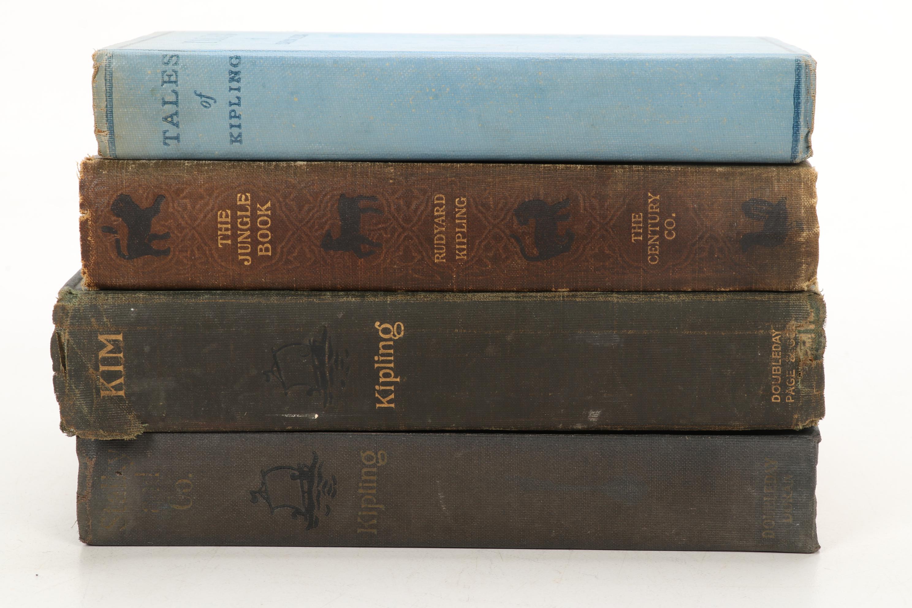 "The Jungle Book," "Kim," and More by Rudyard Kipling, Early 20th Century