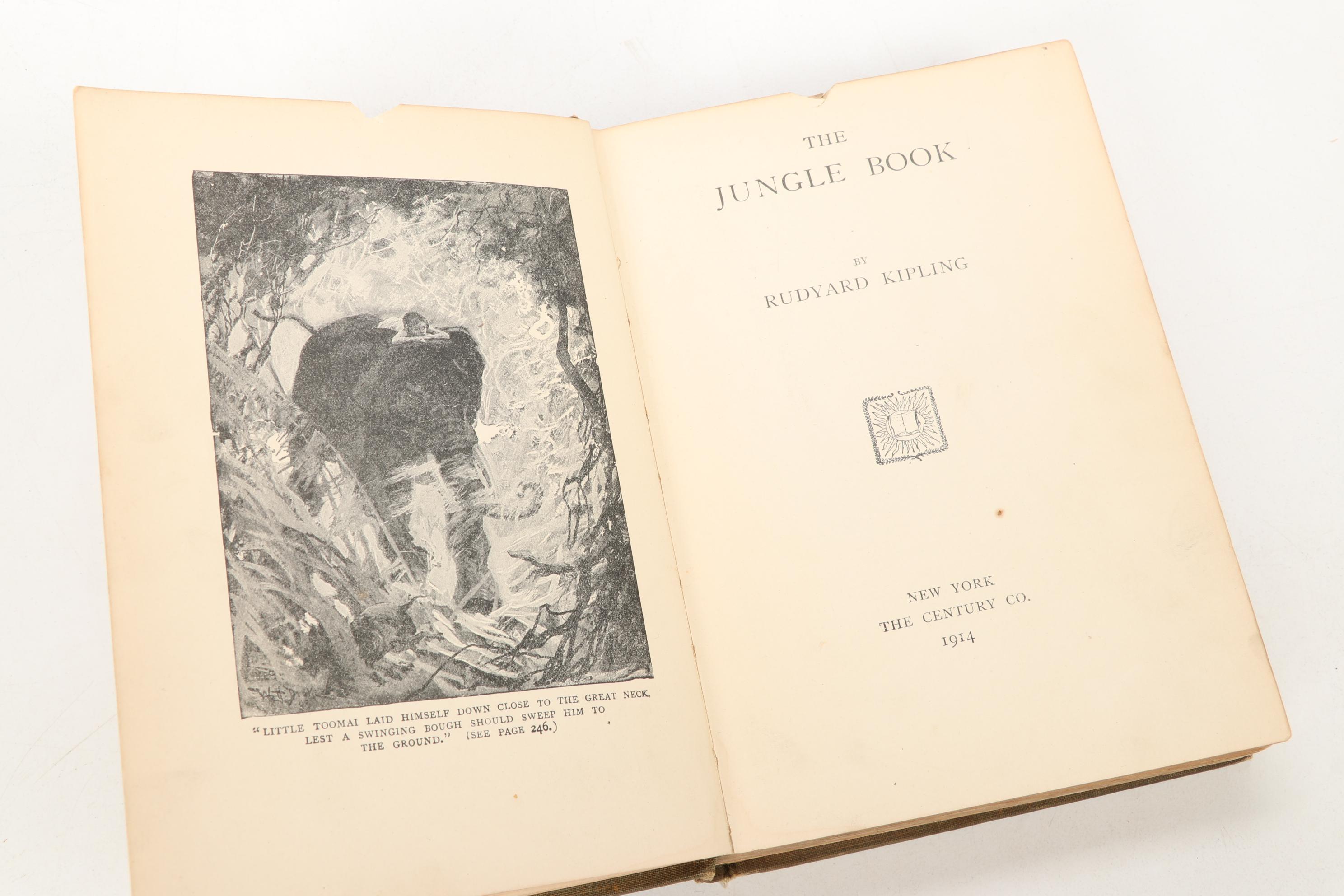 "The Jungle Book," "Kim," and More by Rudyard Kipling, Early 20th Century