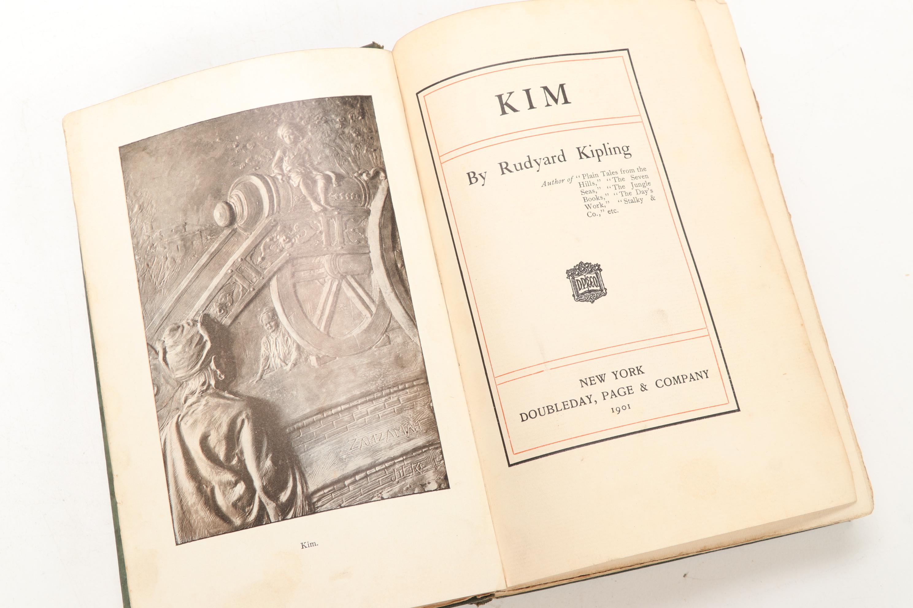 "The Jungle Book," "Kim," and More by Rudyard Kipling, Early 20th Century