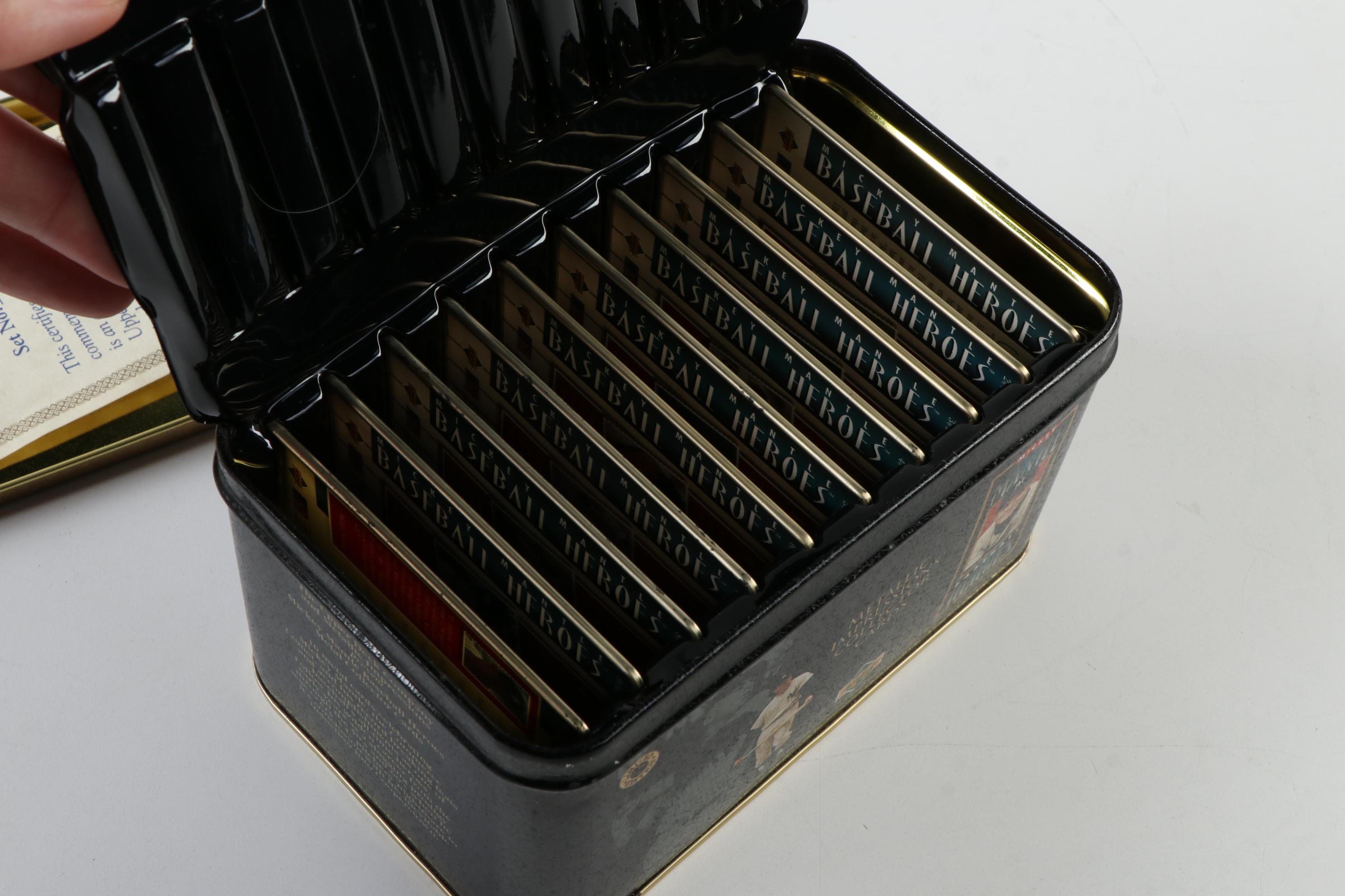 Mickey Mantle Memorabilia Collection Including Card Reprints and Photographs