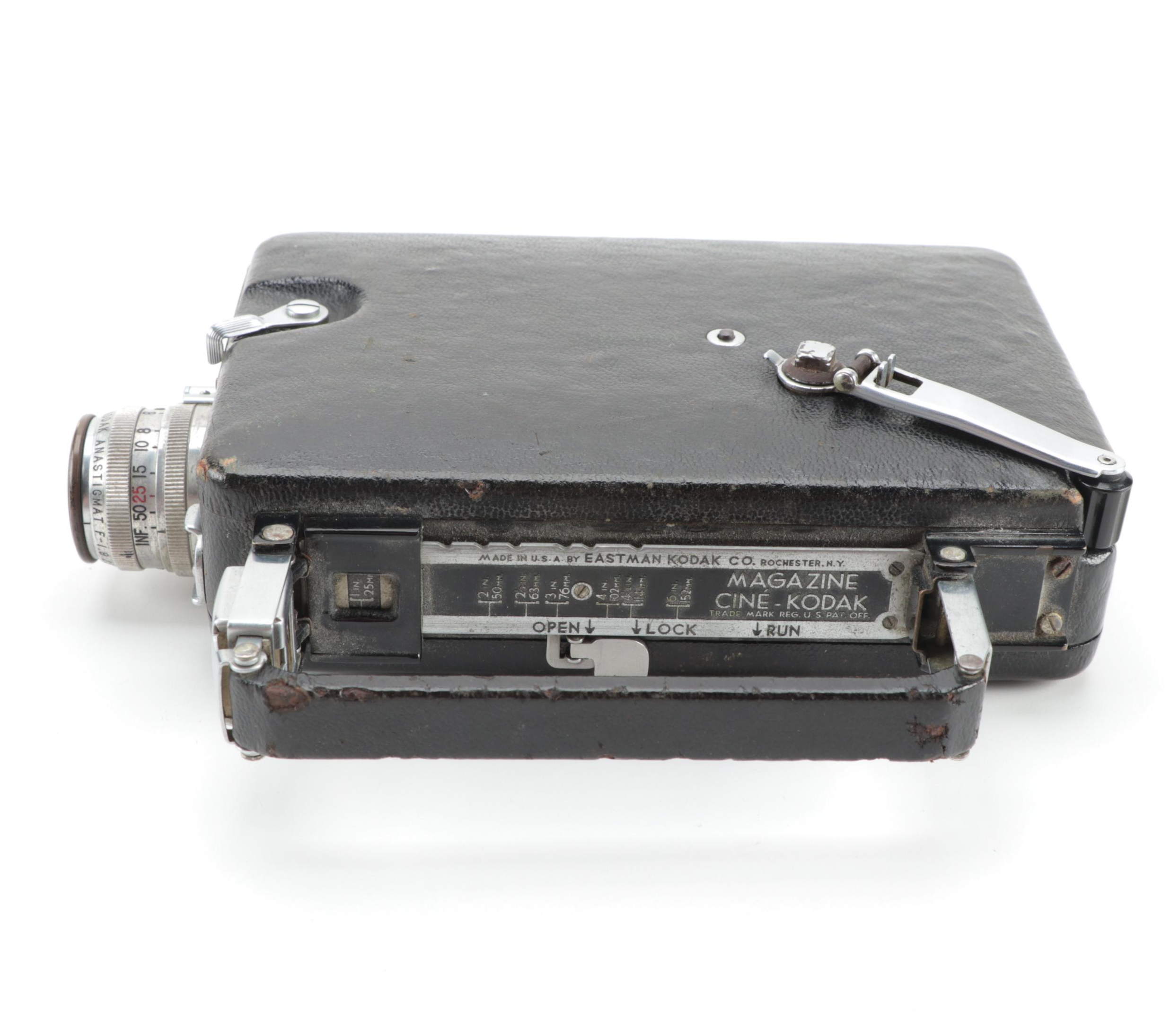 Ciné-Kodak 16mm Magazine Film Camera, 1920s