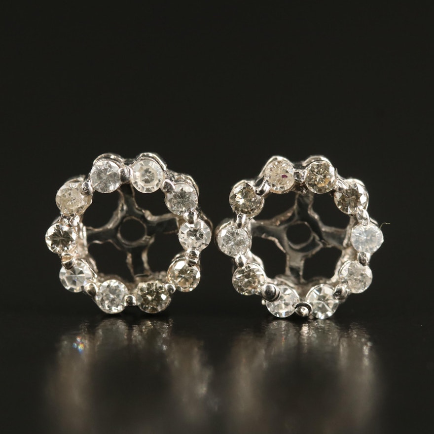 10K Diamond Earring Jackets