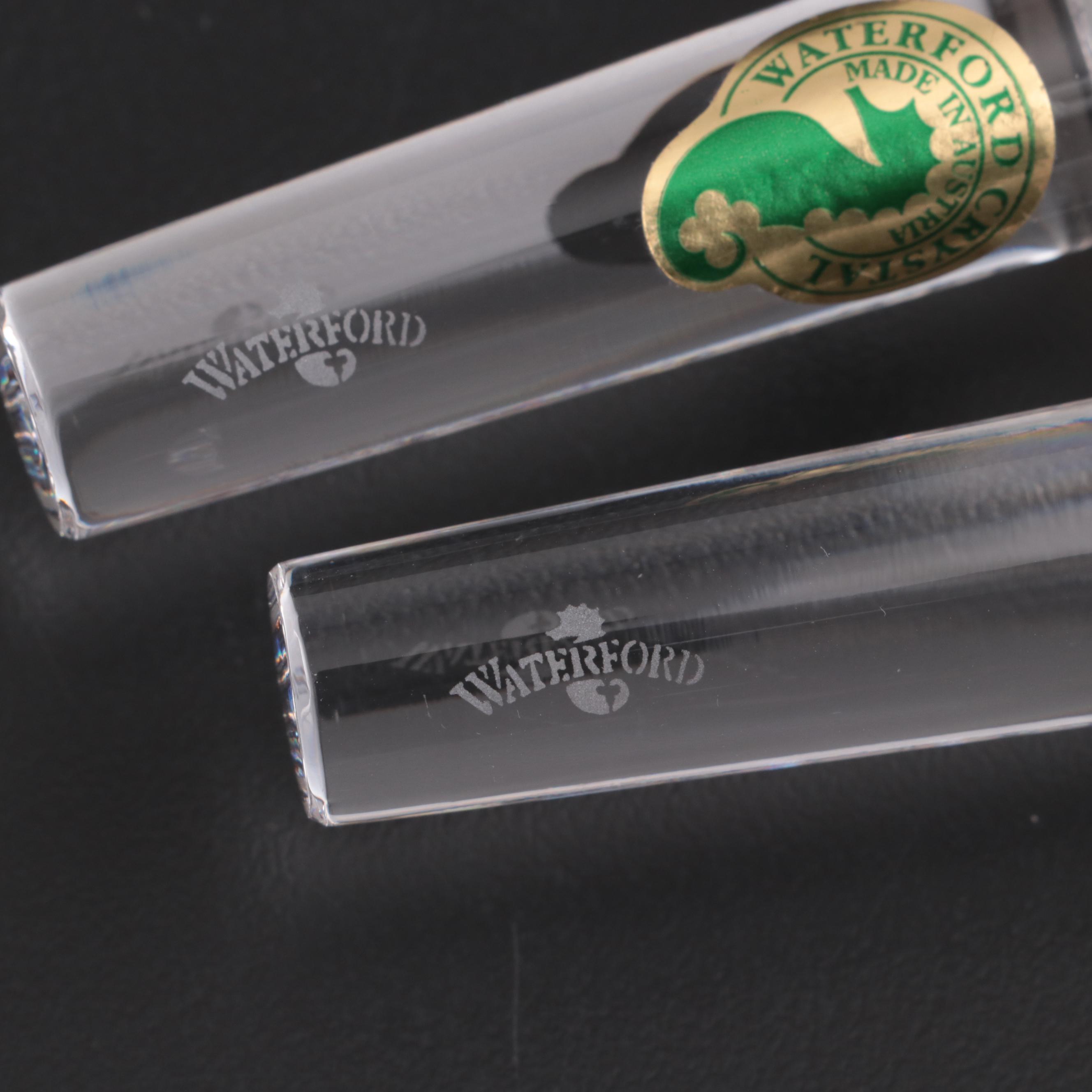 Waterford Crystal "Star of Erin" Bottle Stoppers, Contemporary