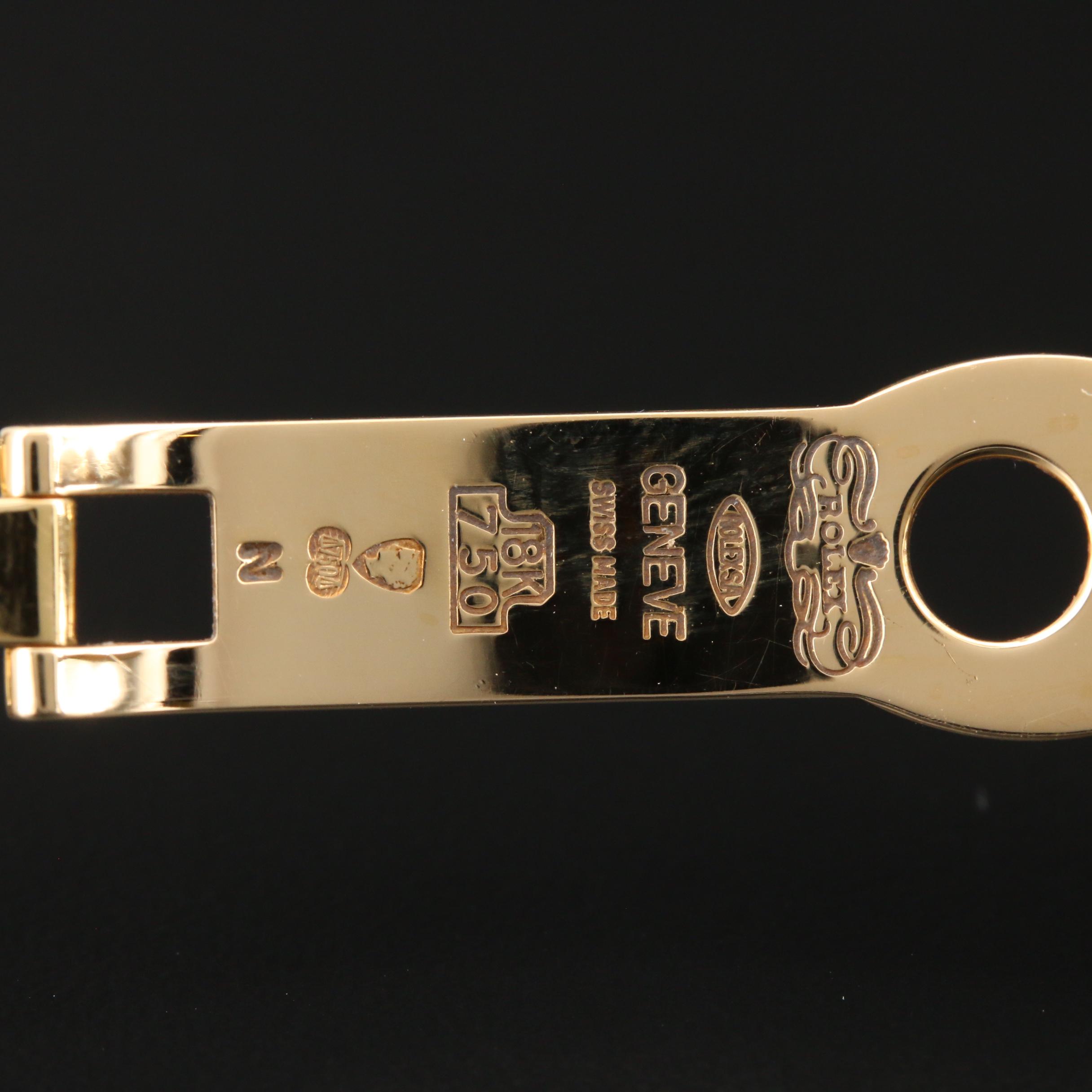 Circa 1993 Rolex "Cellini" 18K Yellow Gold Quartz Watch