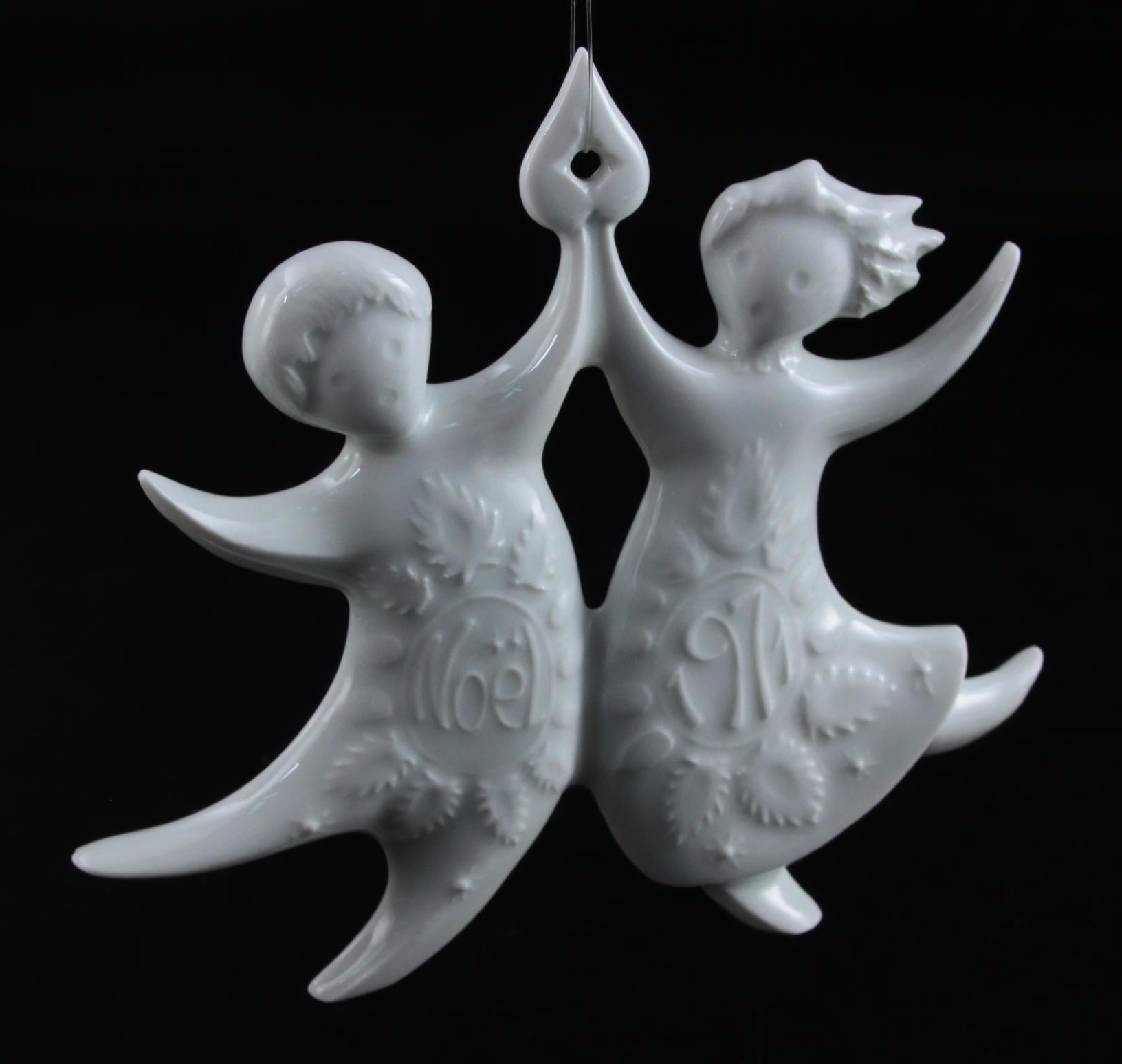 Haviland Limoges Porcelain Christmas Ornaments, 1970-1985