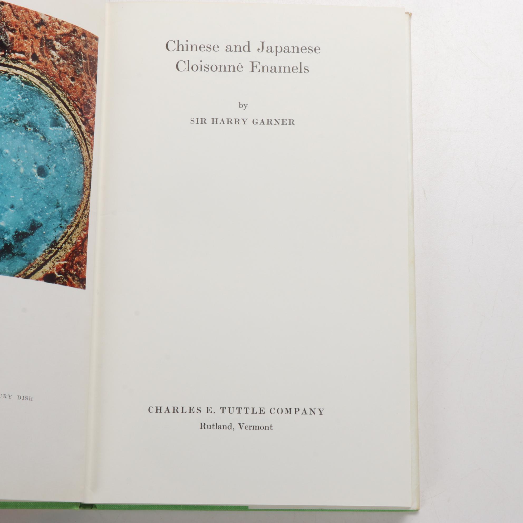 "Chinese and Japanese Cloisonné Enamels" and More East Asian Art History Books