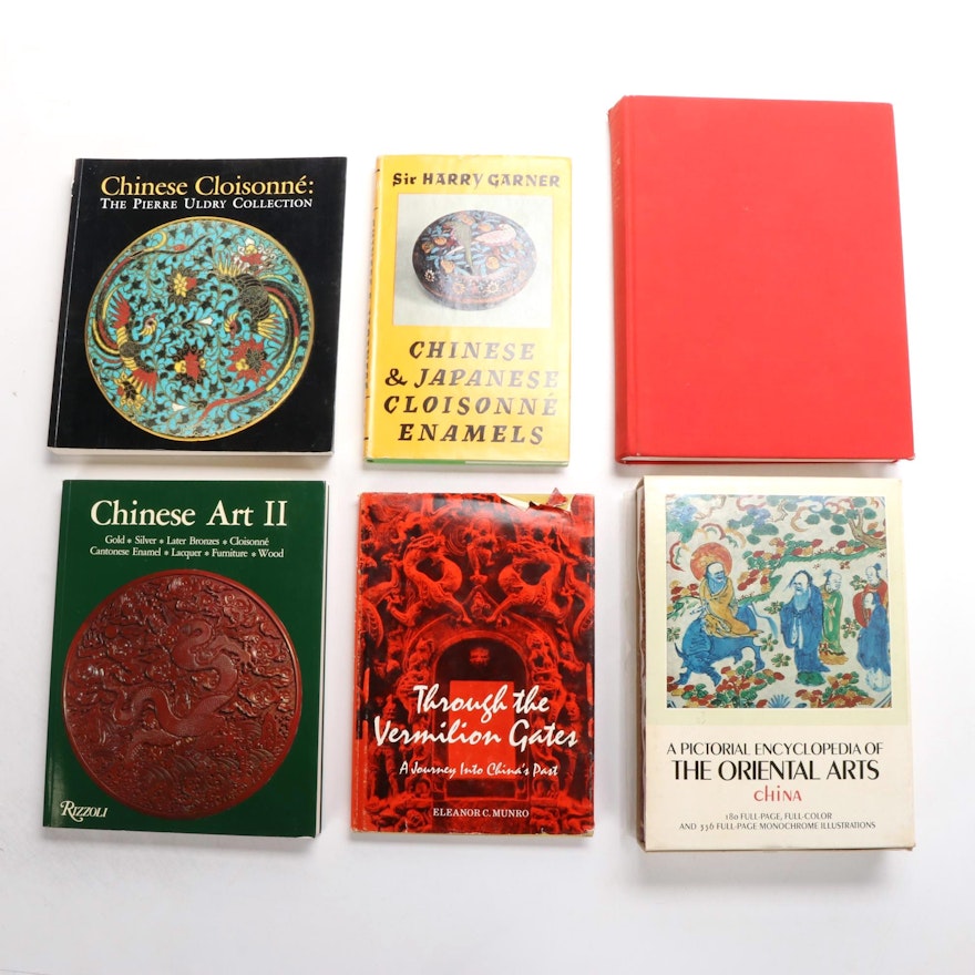 "Chinese and Japanese Cloisonné Enamels" and More East Asian Art History Books