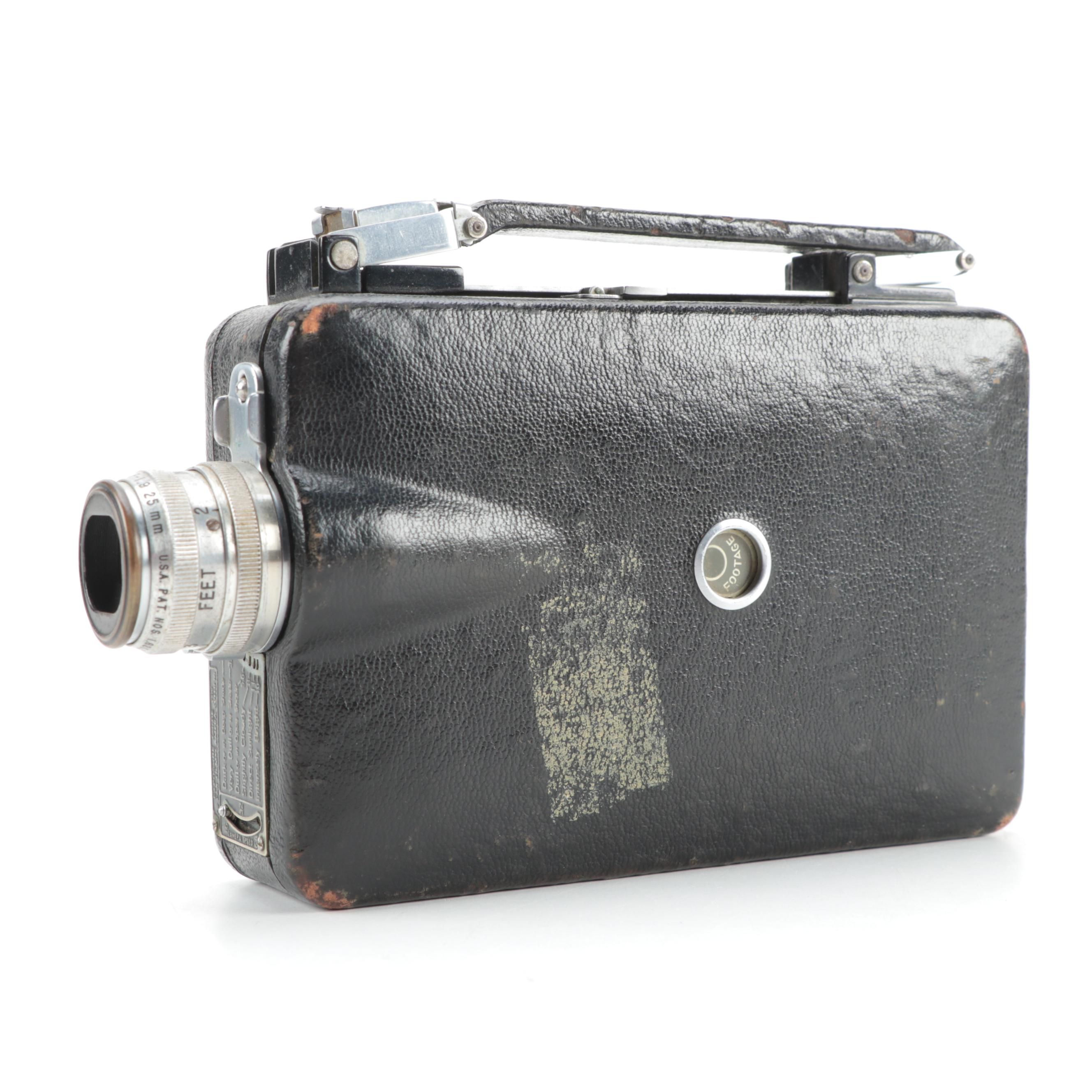 Ciné-Kodak 16mm Magazine Film Camera, 1920s