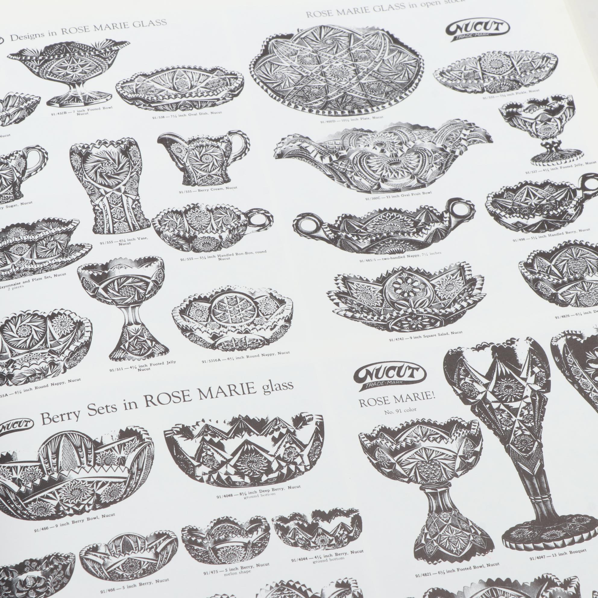 "Colored Glassware of the Depression Era 2" by Hazel Marie Weatherman, 1991