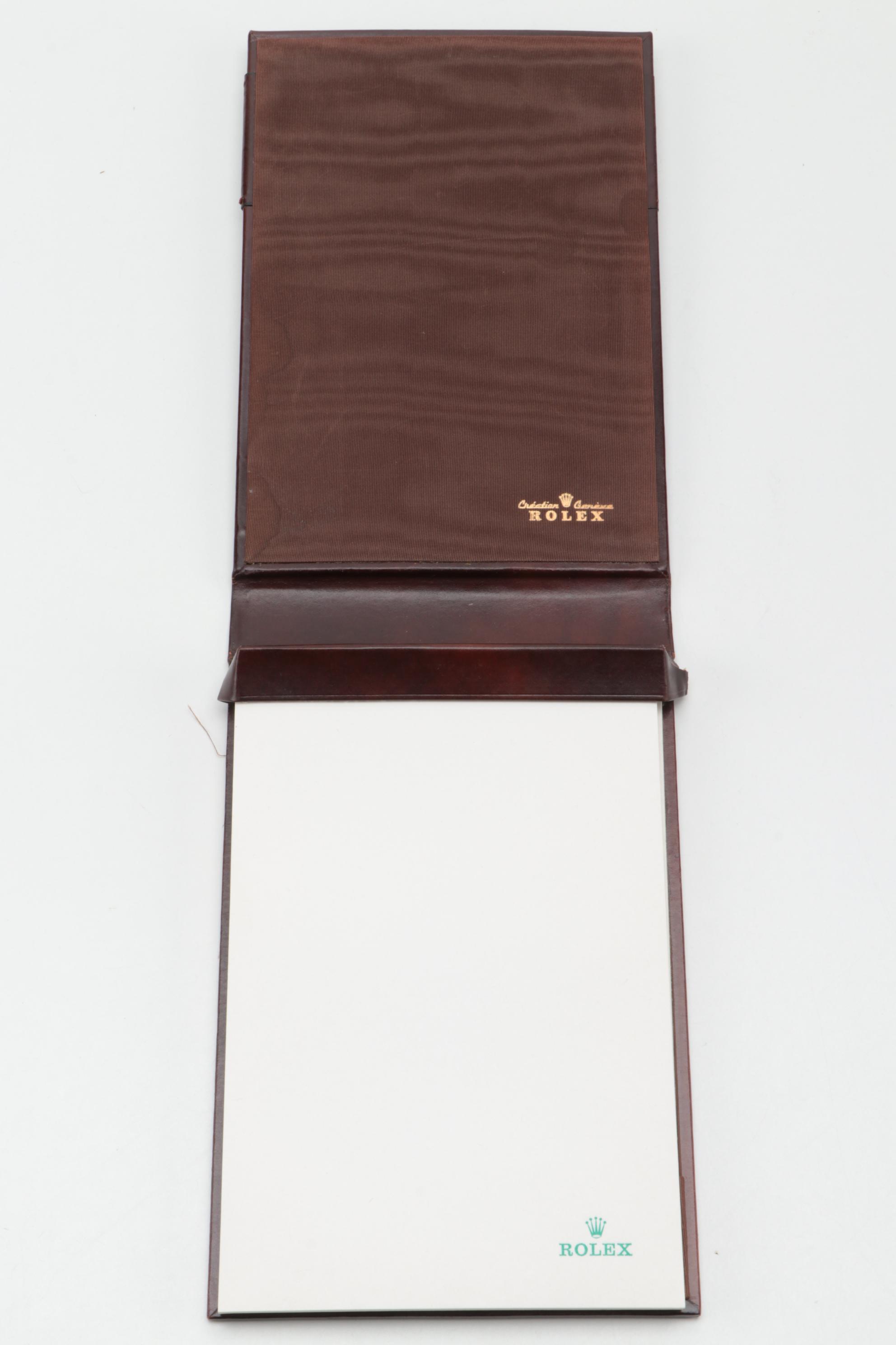 Conduit Soda Can Motif Paperweights and Rolex Notepad with Arthur Court Tray