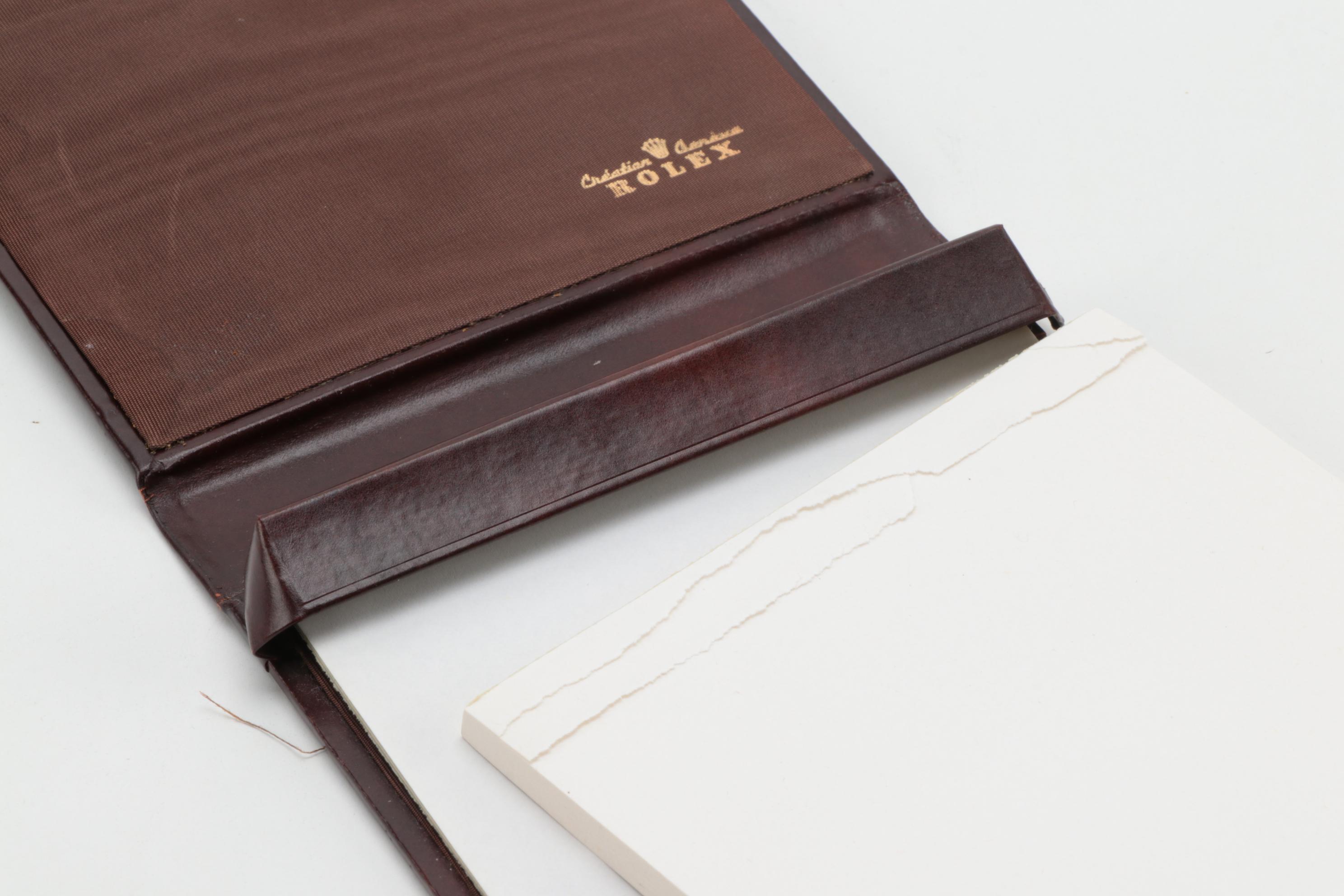 Conduit Soda Can Motif Paperweights and Rolex Notepad with Arthur Court Tray