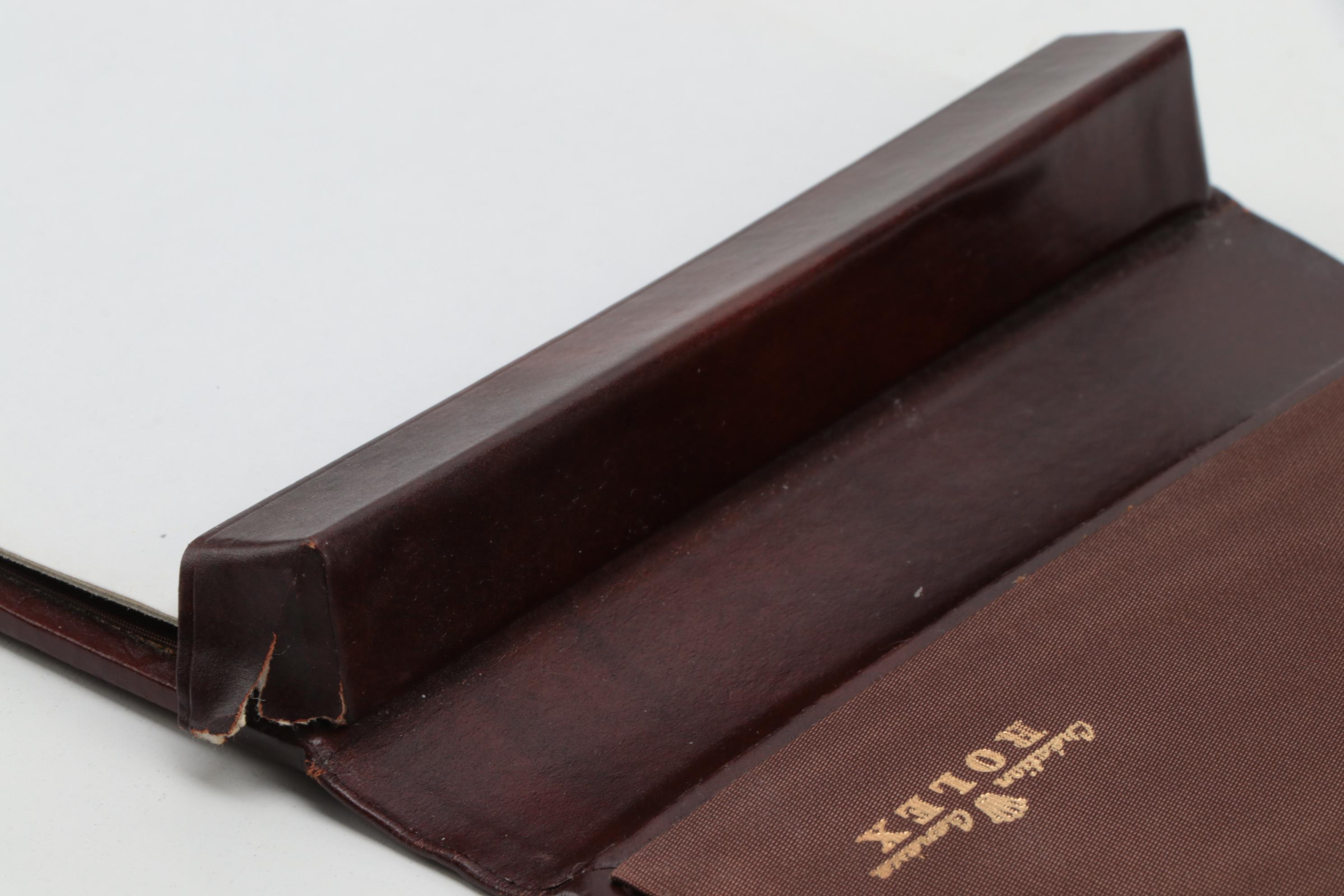 Conduit Soda Can Motif Paperweights and Rolex Notepad with Arthur Court Tray