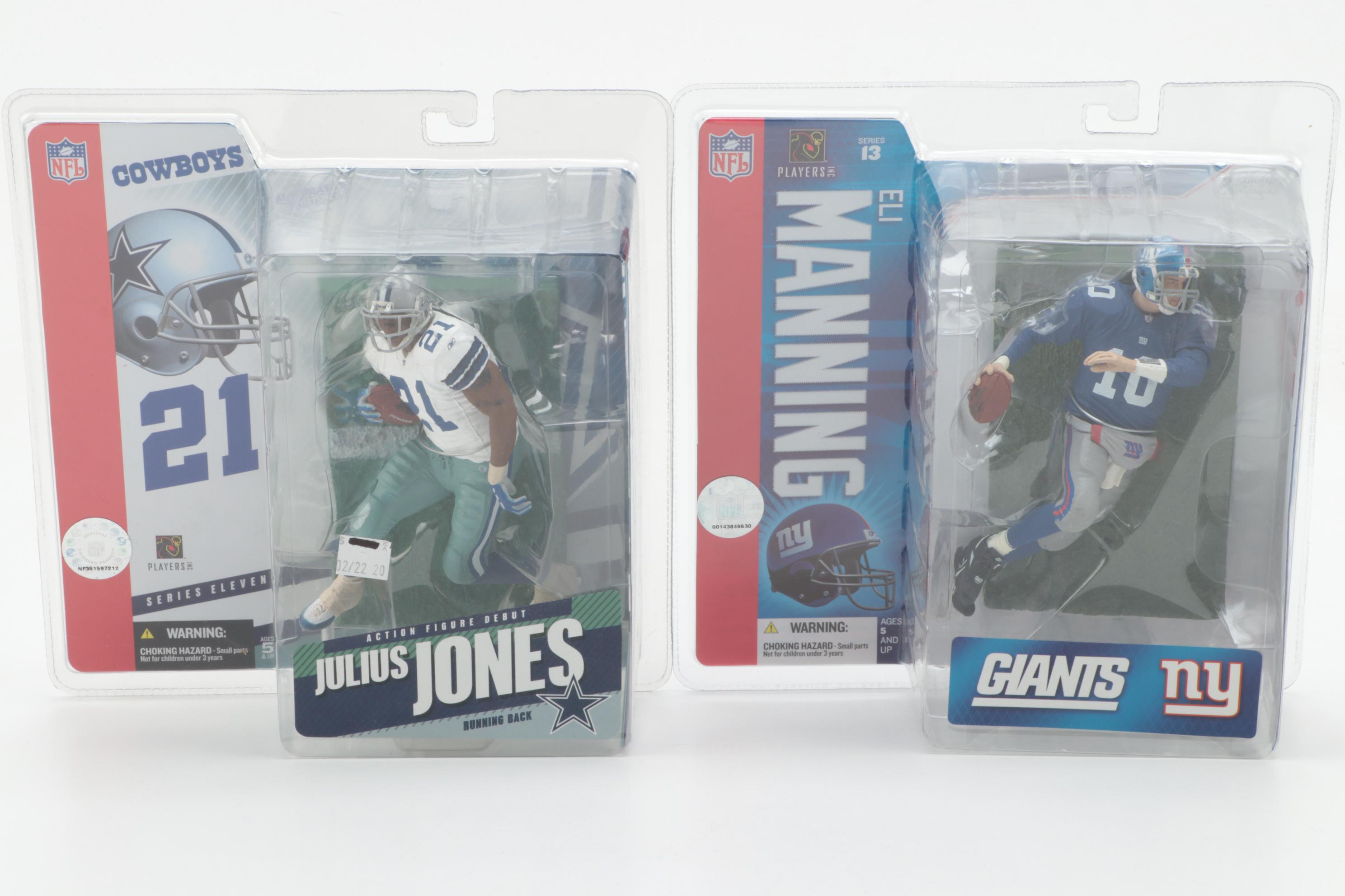 McFarlane Toys NFL Action Figures Including Eli Manning, Carson Palmer and More
