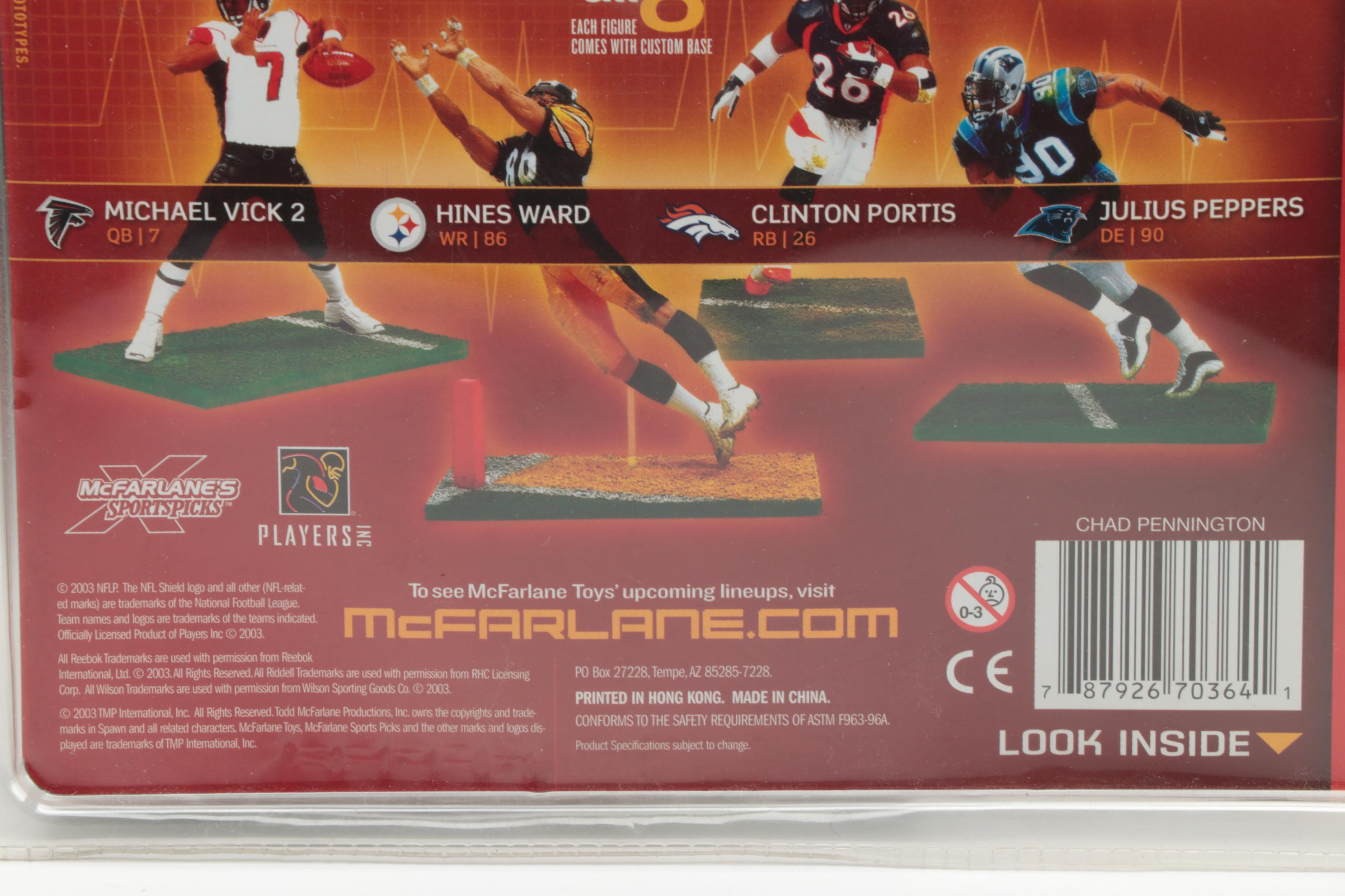 McFarlane Toys NFL Action Figures Including Eli Manning, Carson Palmer and More