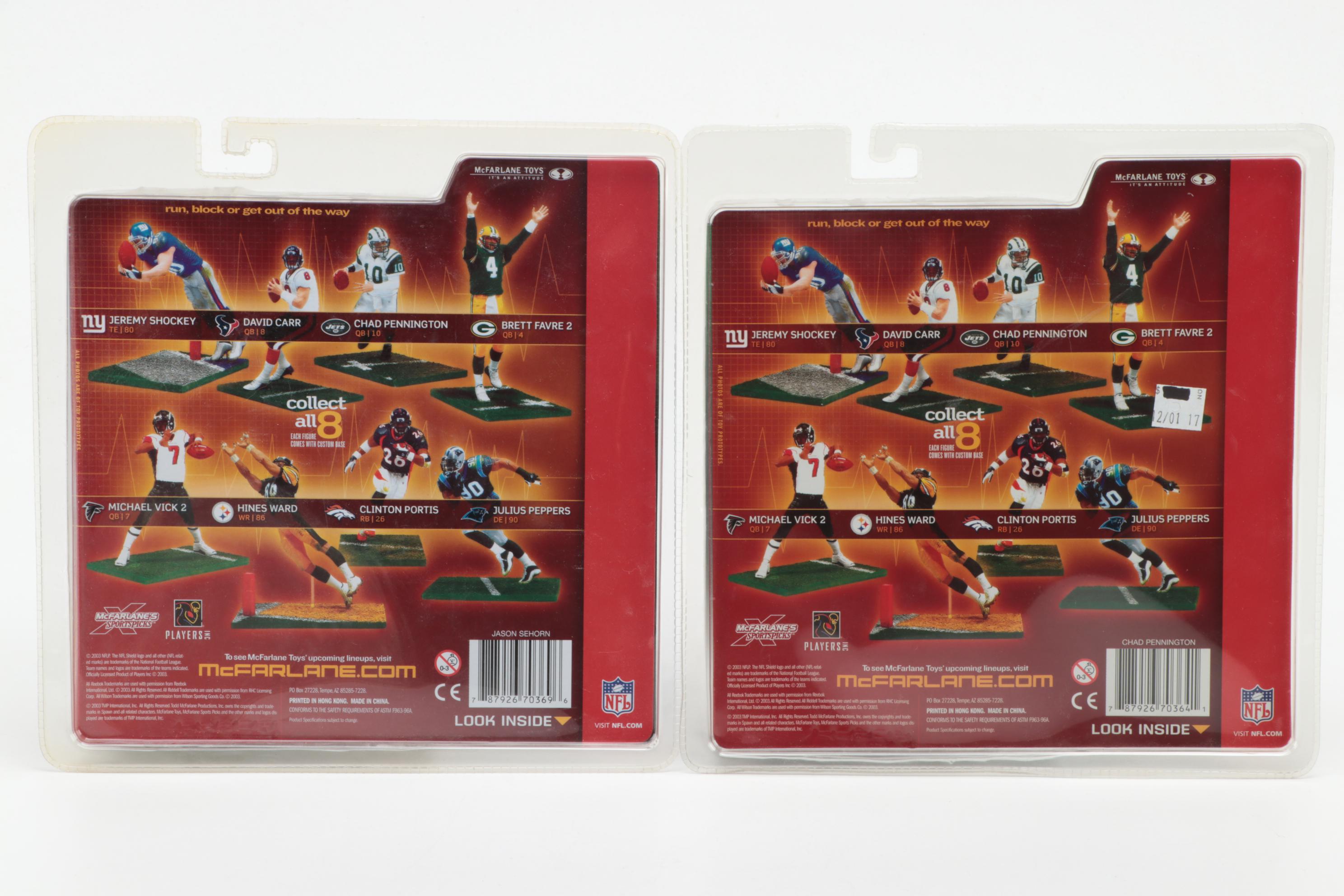 McFarlane Toys NFL Action Figures Including Eli Manning, Carson Palmer and More