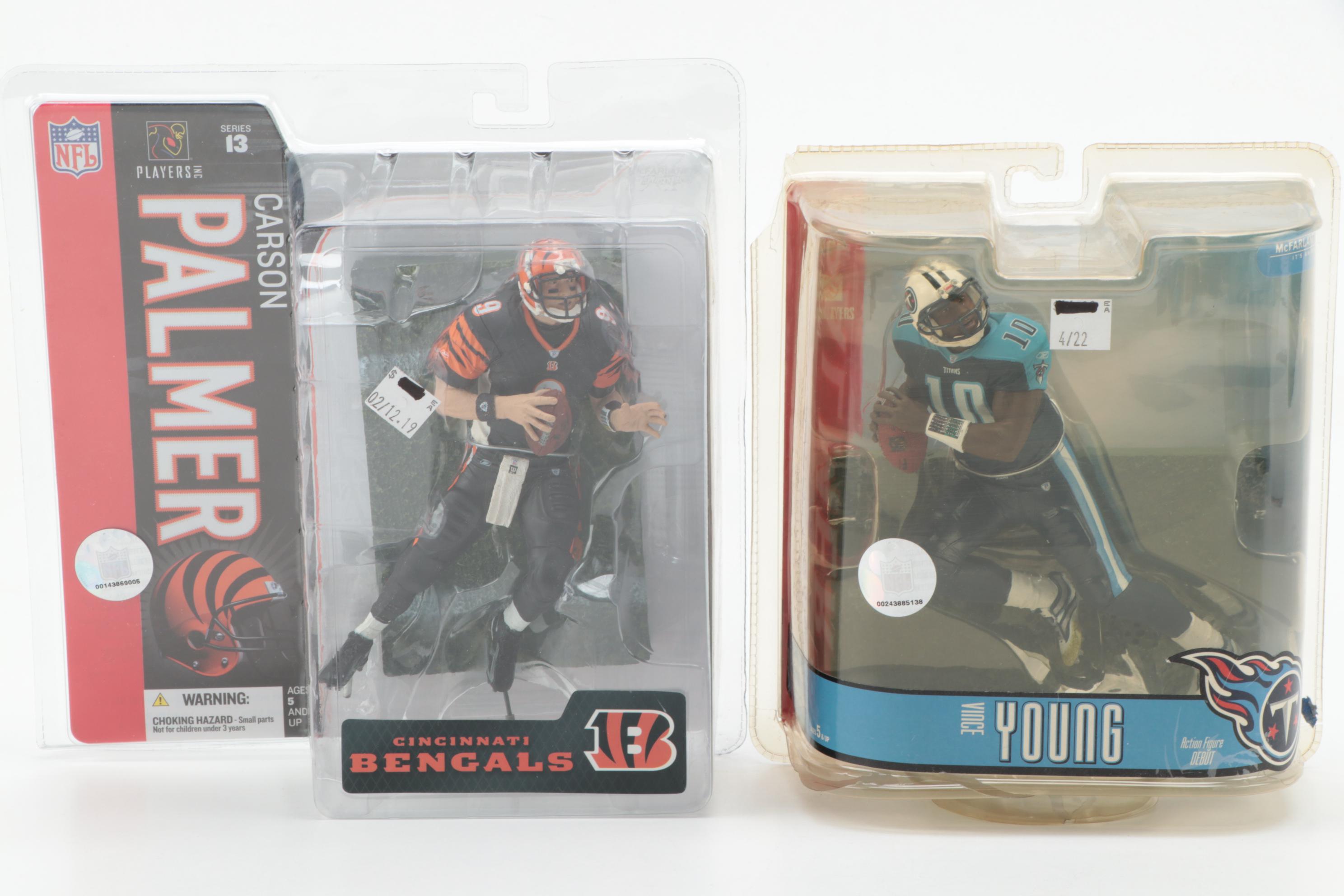 McFarlane Toys NFL Action Figures Including Eli Manning, Carson Palmer and More
