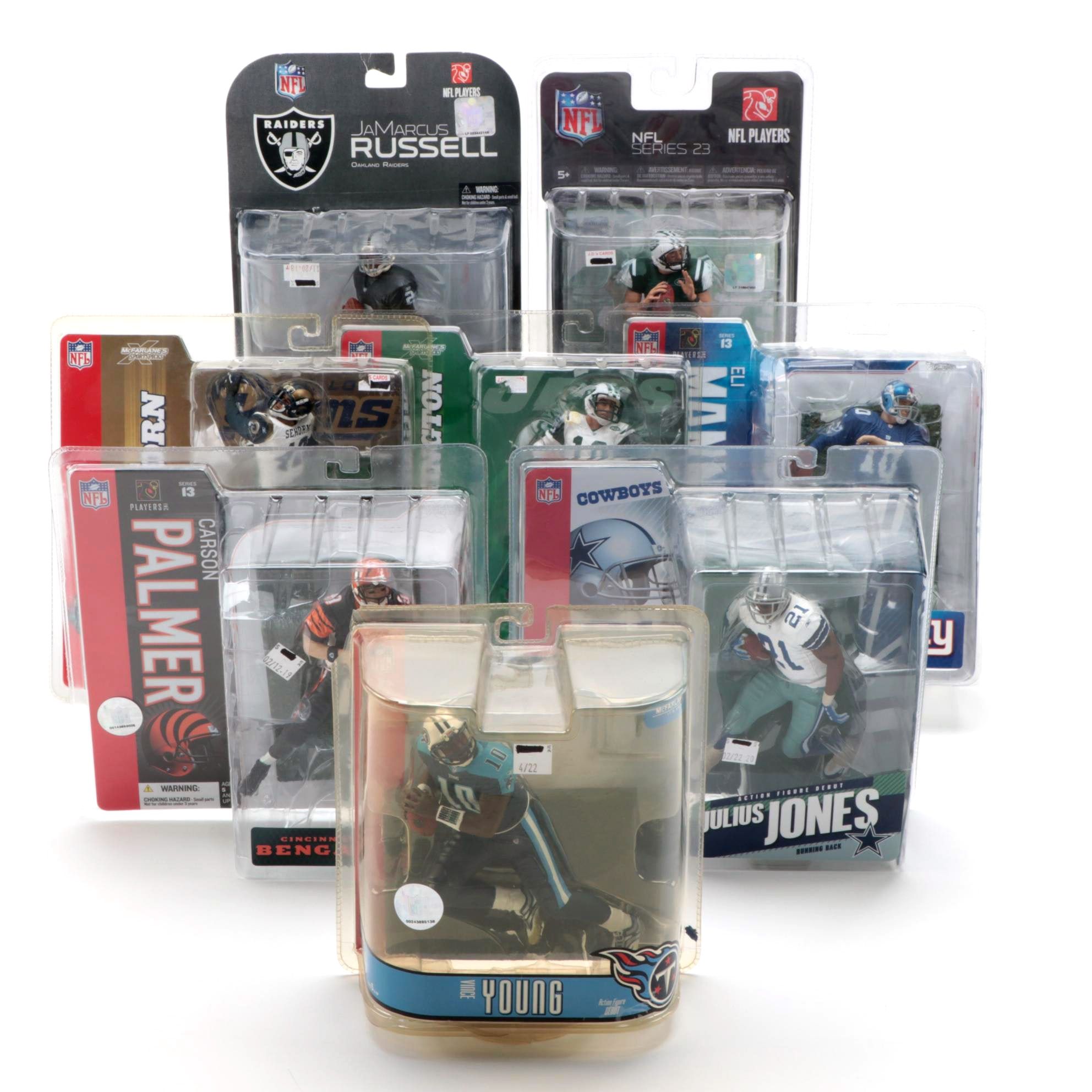 McFarlane Toys NFL Action Figures Including Eli Manning, Carson Palmer and More