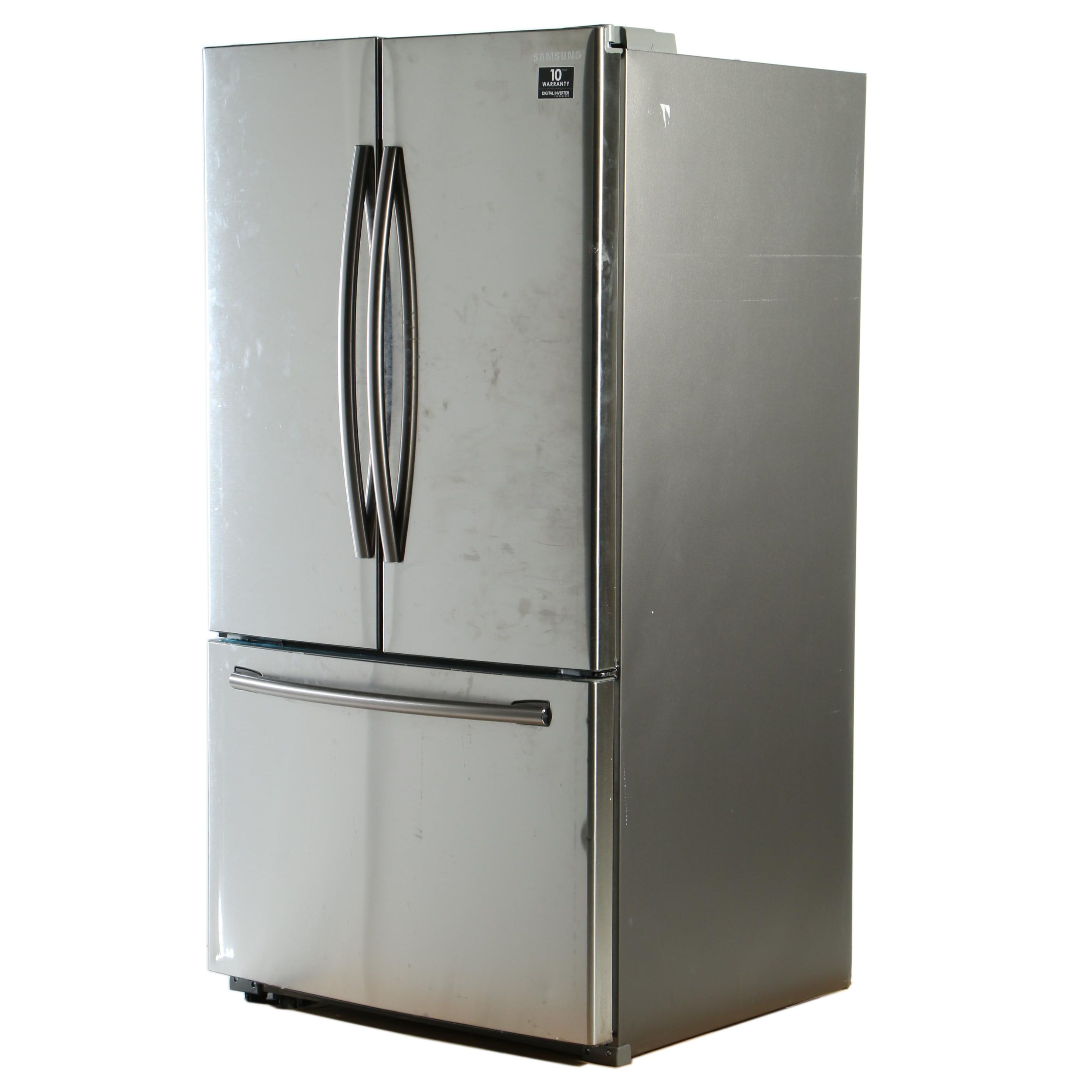 Samsung Stainless Steel 25.5 Cu.Ft. French Door Refrigerator with Ice Maker