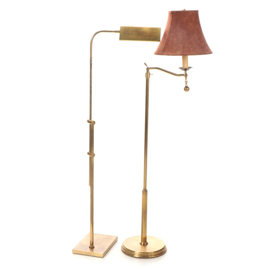 Wildwood and Other Brass Floor Lamps