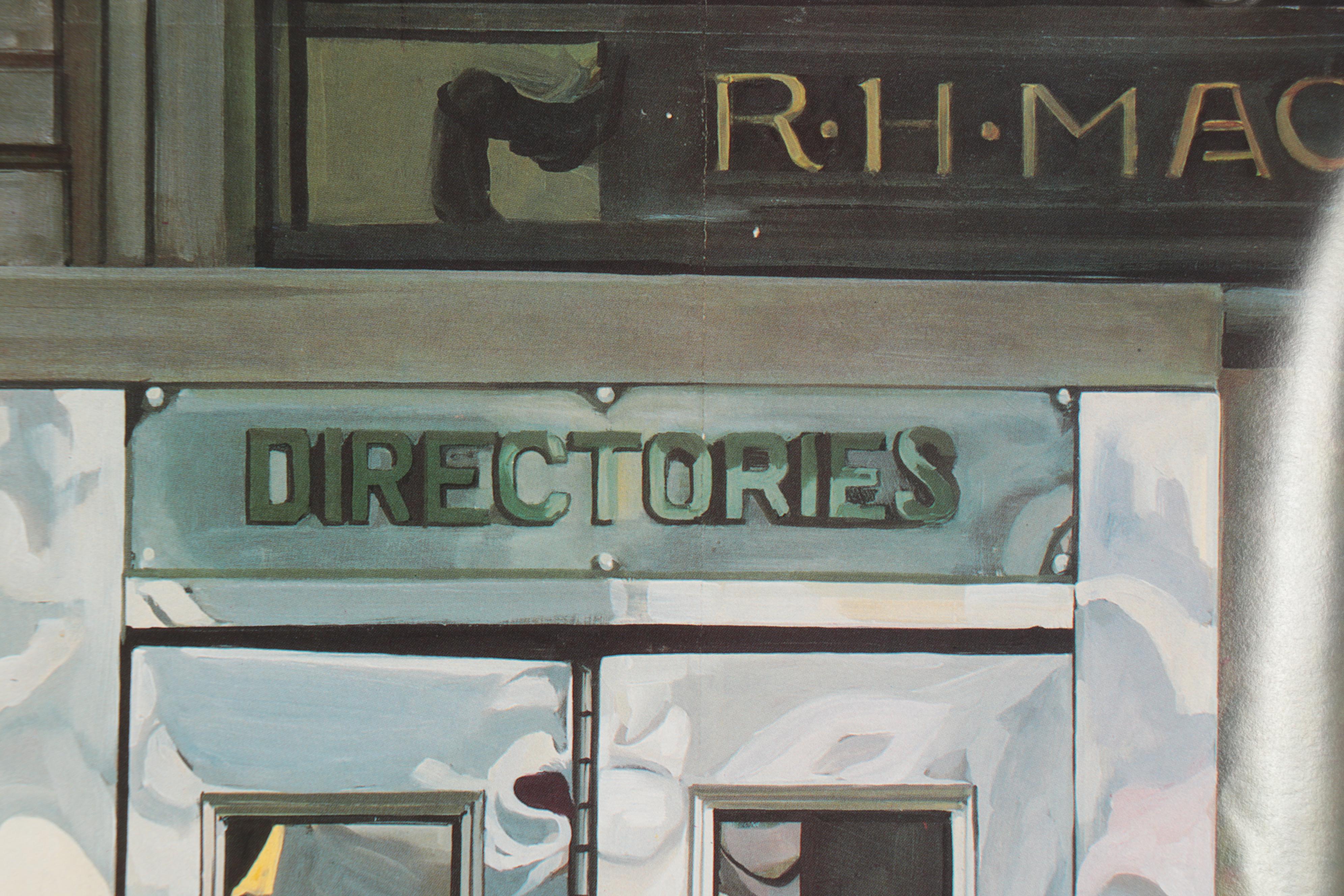 The Metropolitan Museum of Art 20th Century Masters Exhibition Poster, 1987