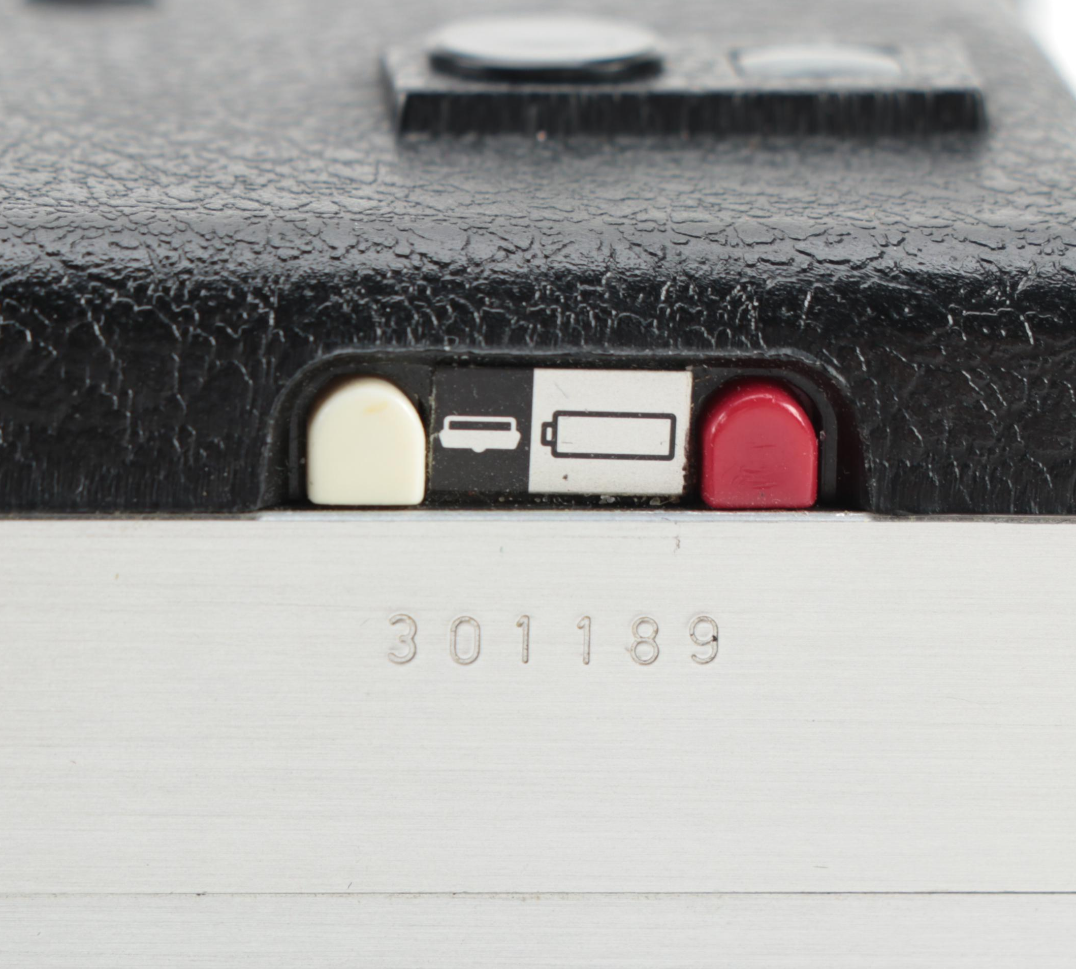 Canon "518 Auto Zoom Super 8" Movie Camera with Atlas-Warner Movie Light