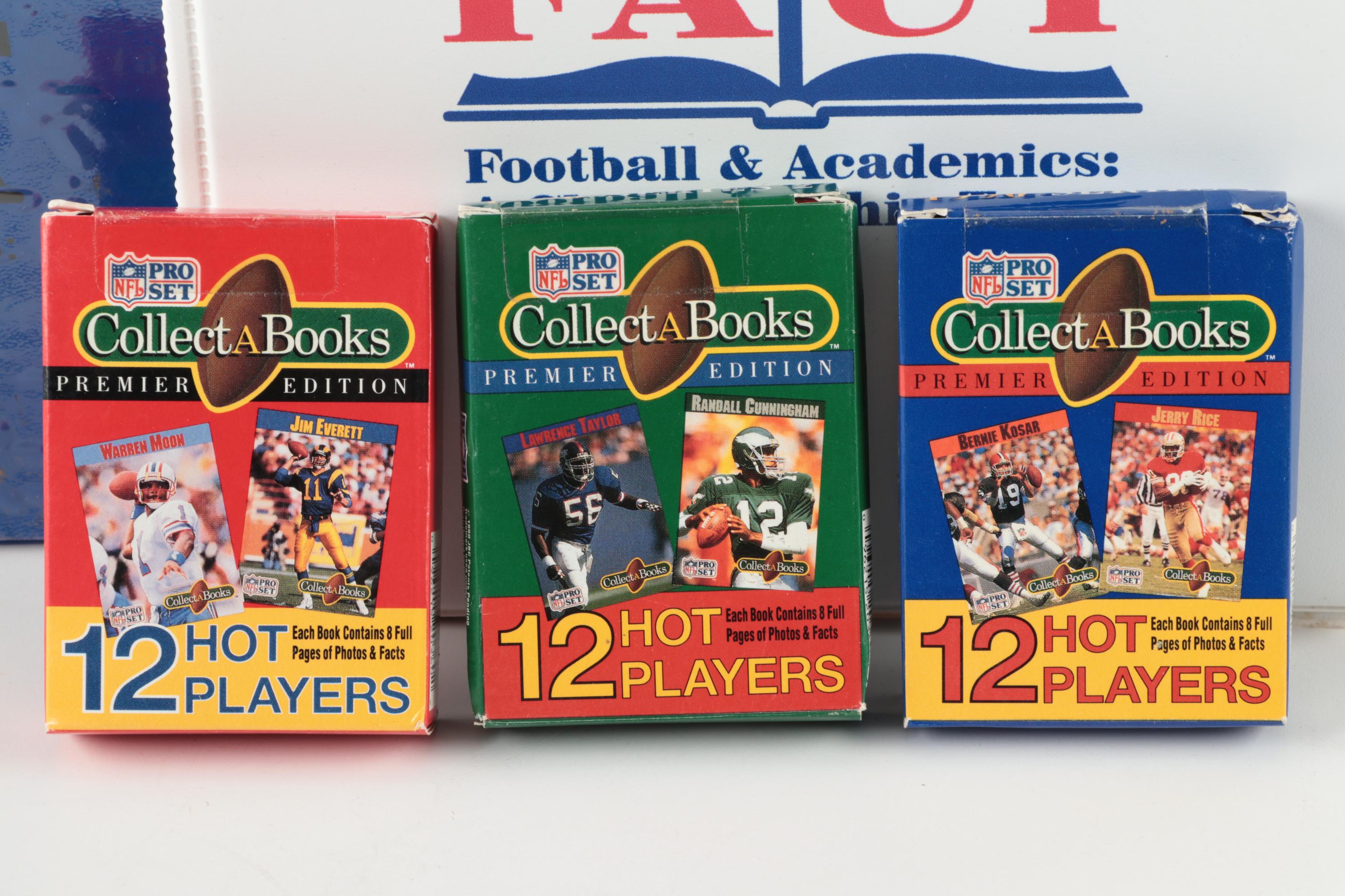 Assortment of Football Collectibles