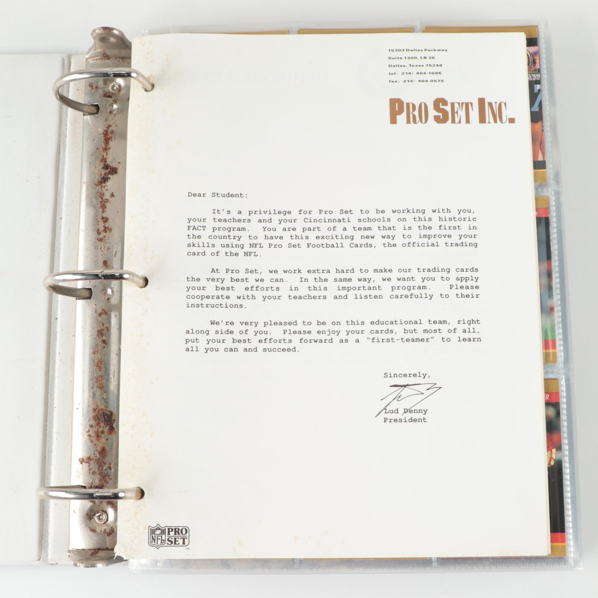 Assortment of Football Collectibles