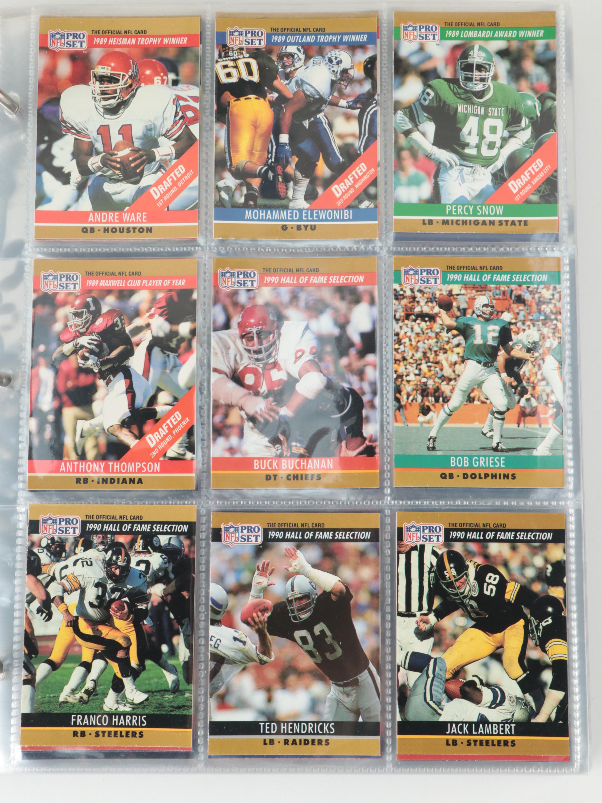 Assortment of Football Collectibles