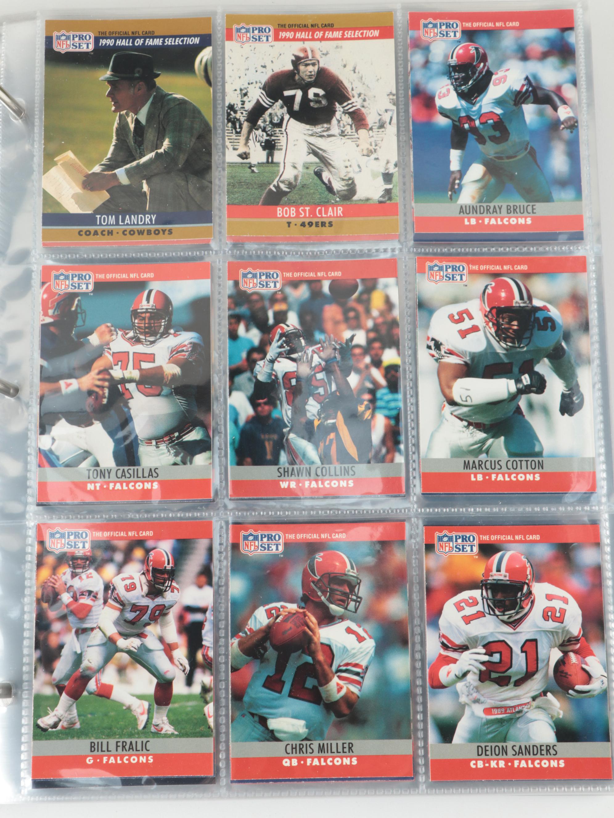 Assortment of Football Collectibles