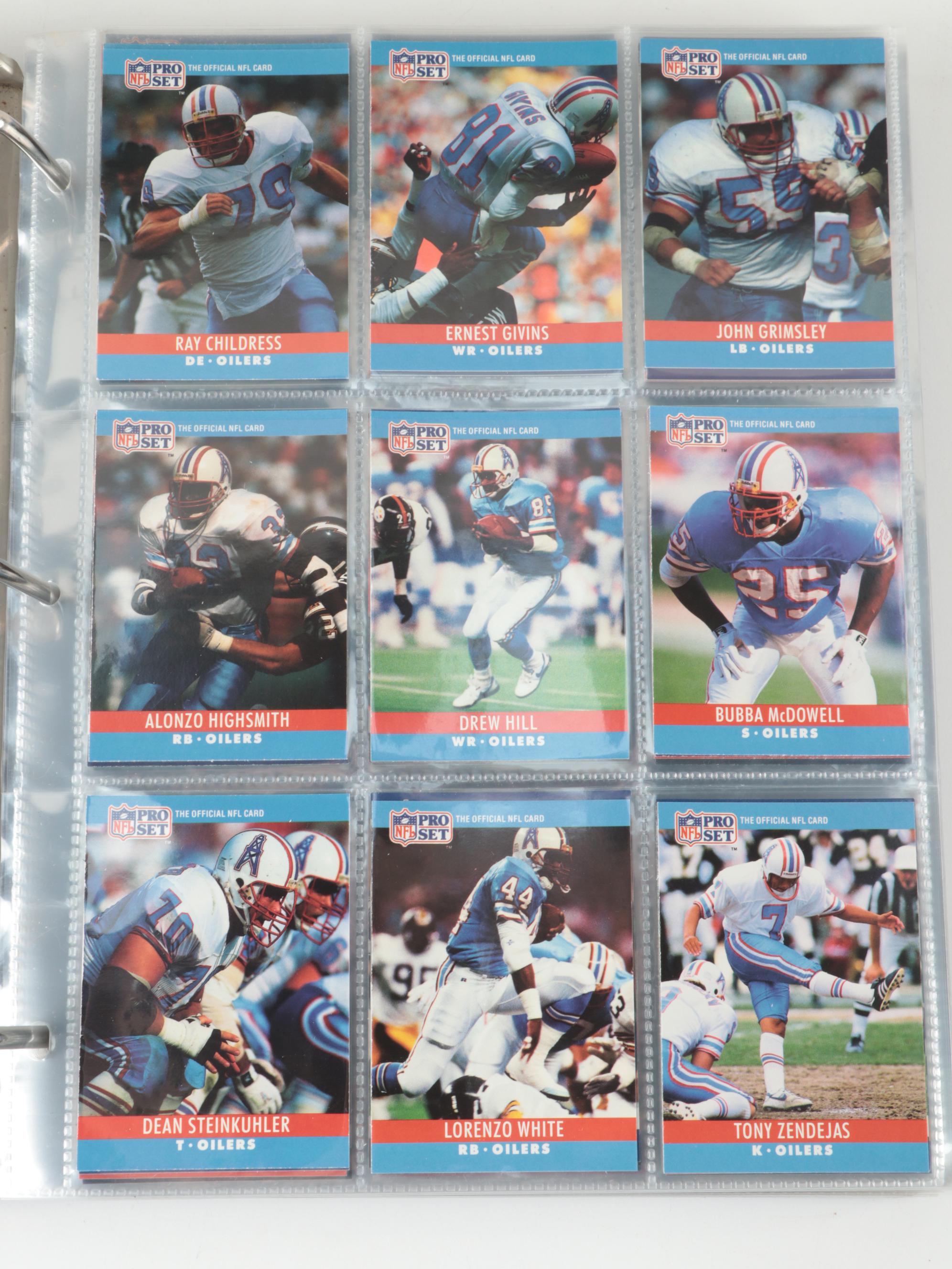 Assortment of Football Collectibles