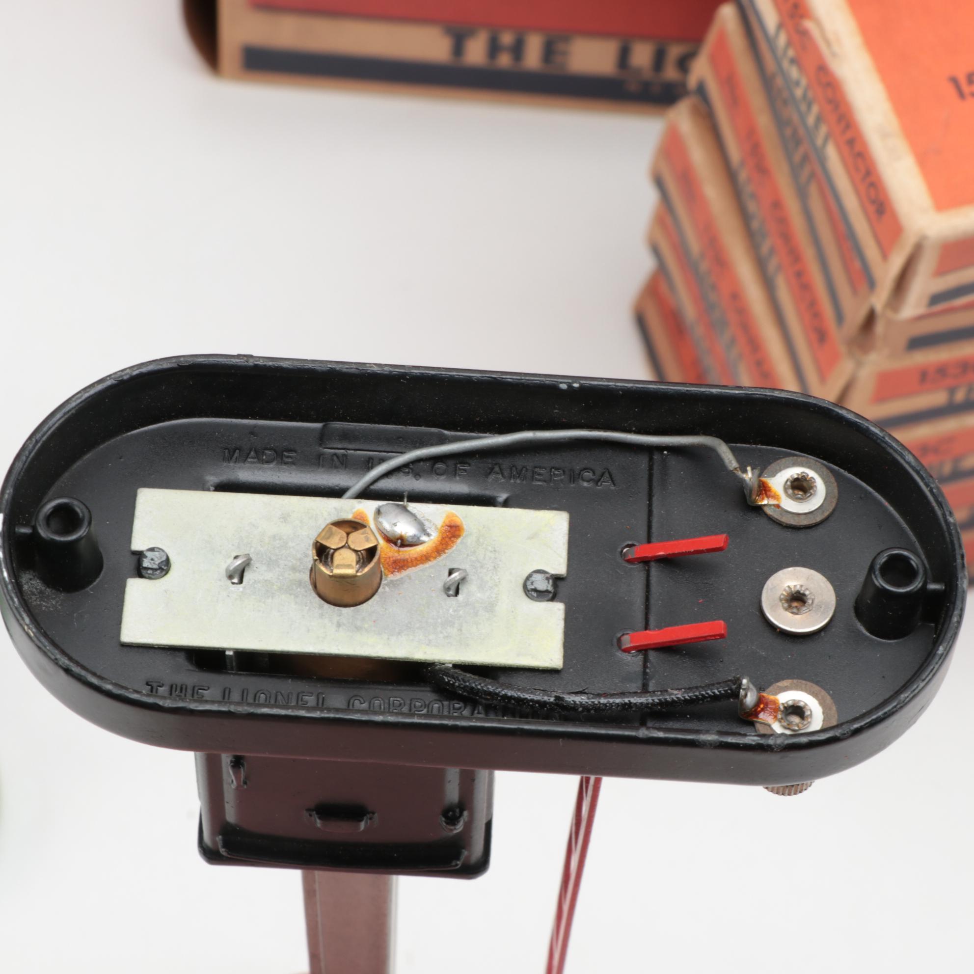 Lionel O Gauge Train Cars, Track and Accessories, Mid-20th Century